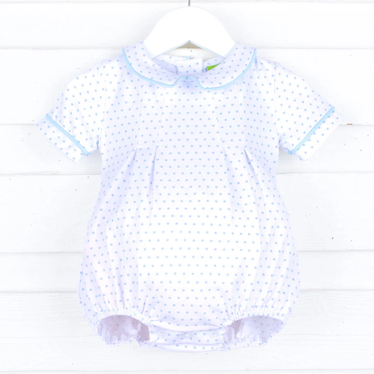 Blue Polka Dot Collared Bubble - Image 3