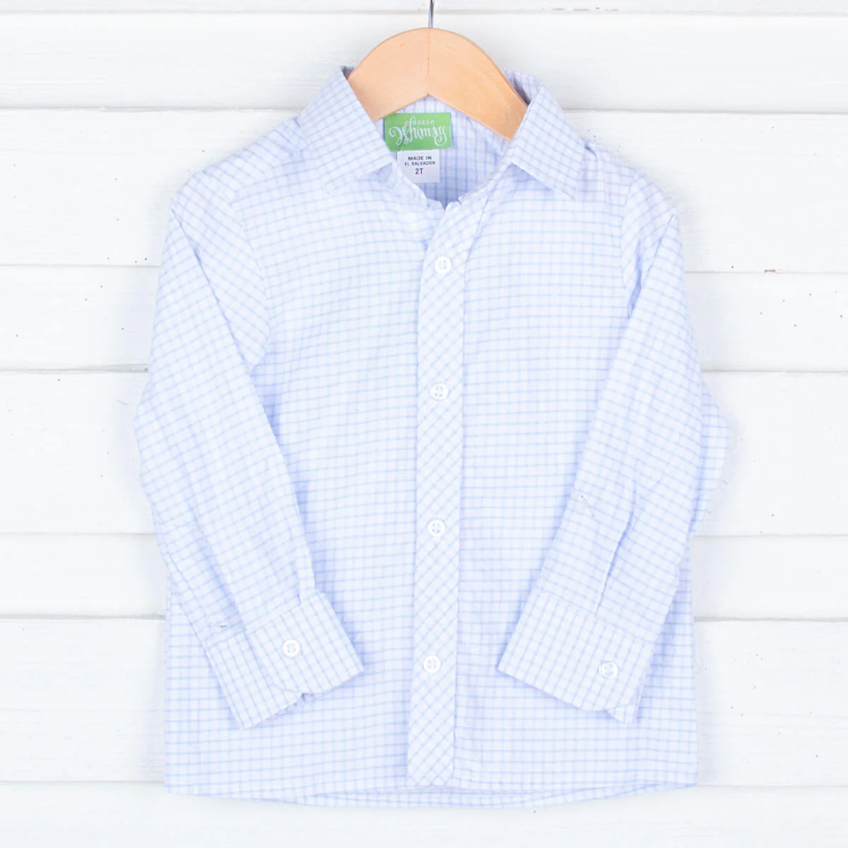 Blue Seersucker Button Down - Image 2