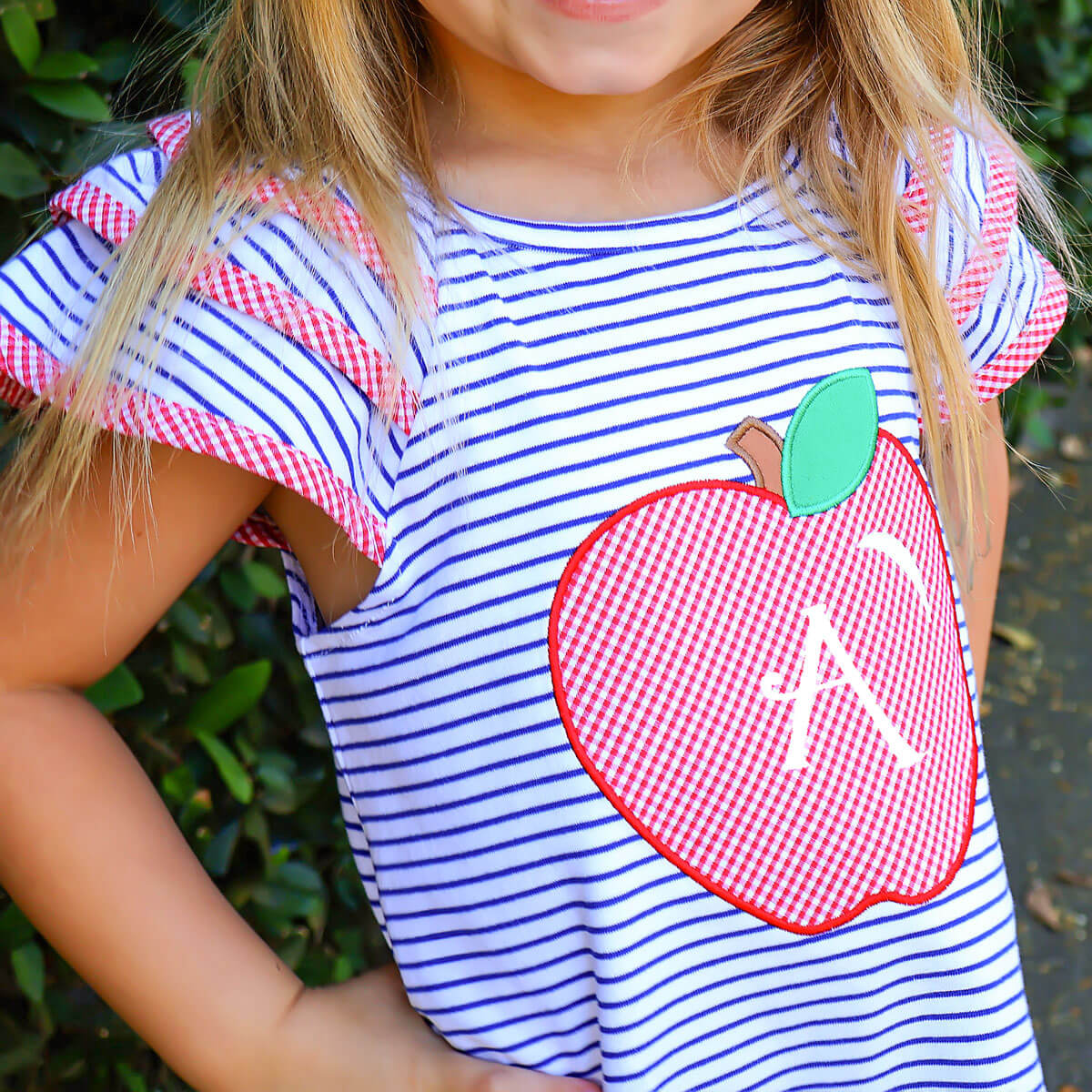 Good Apple Royal Stripe Milly Dress - Image 2