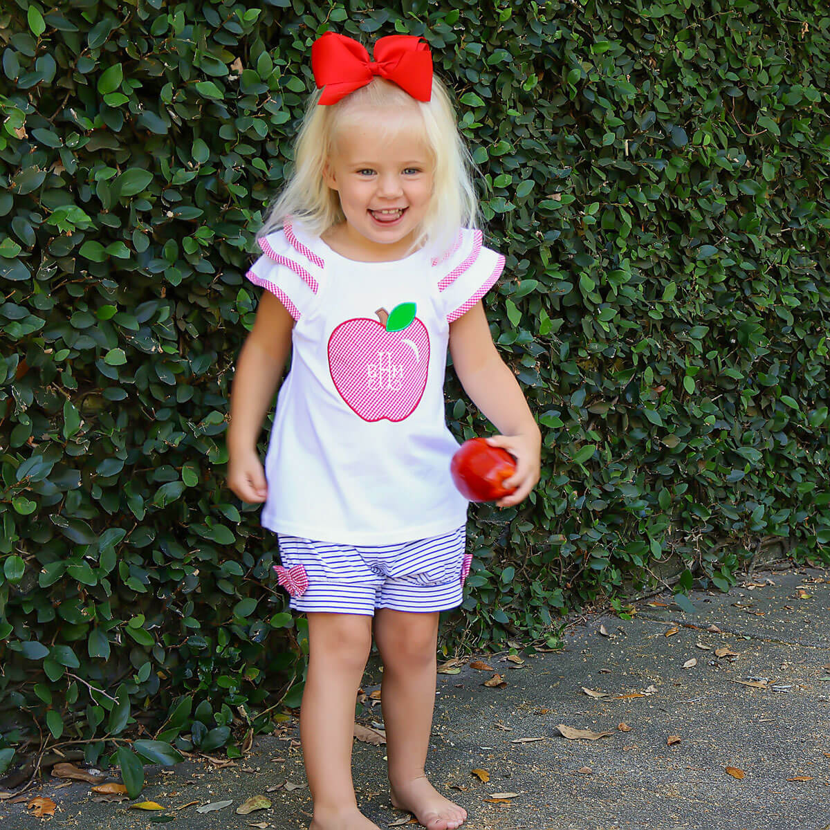 Good Apple White Milly Short Set - Image 4