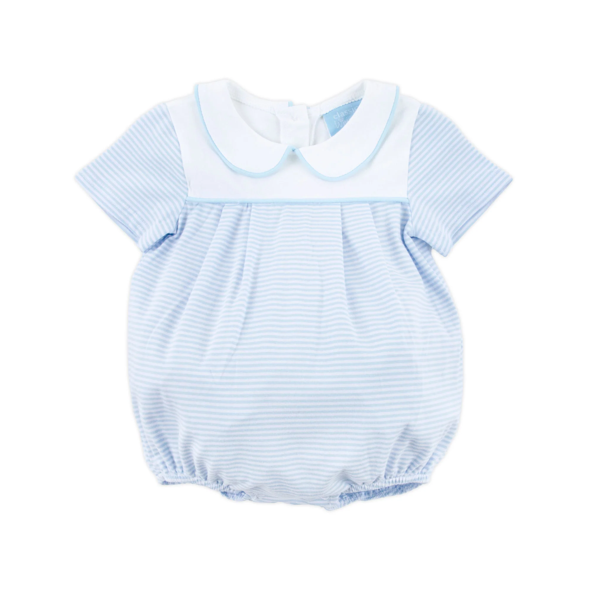 Blue Stripe Collared Bubble - Image 3
