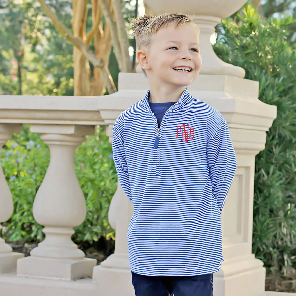 Boy Half Zip Pullover - Image 3