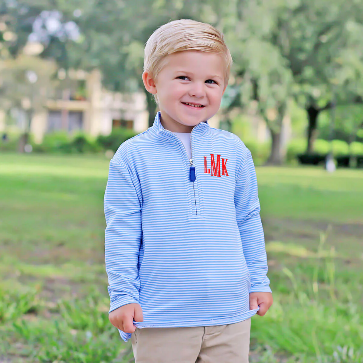 Boy Half Zip Pullover - Image 9