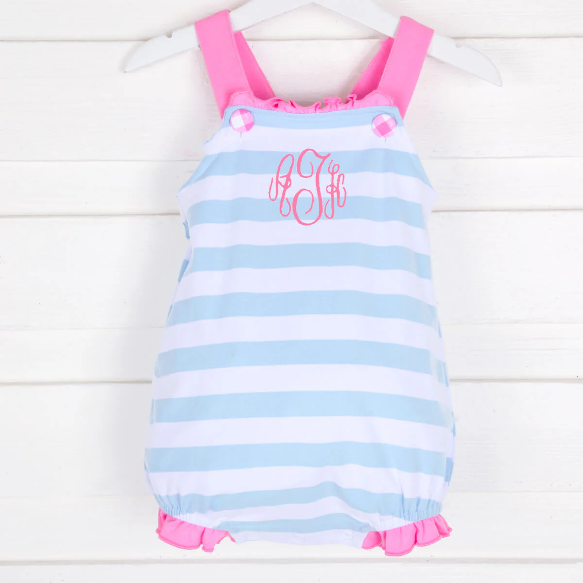 Blue Stripe Cross Back Bubble - Image 3