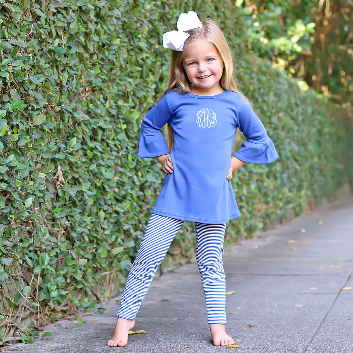 Blue Stripe Legging - Image 3