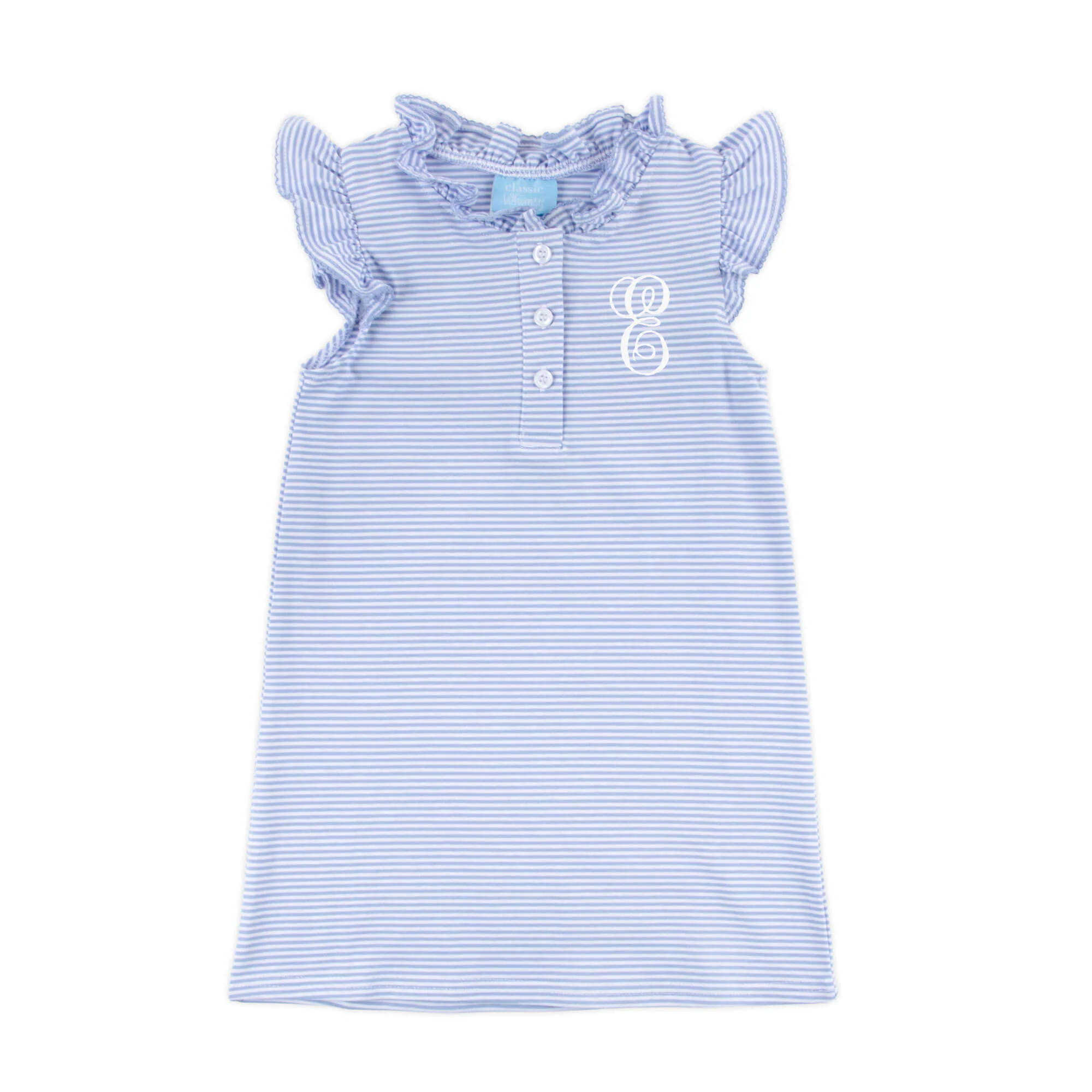 Blue Stripe Nicole Dress - Image 2