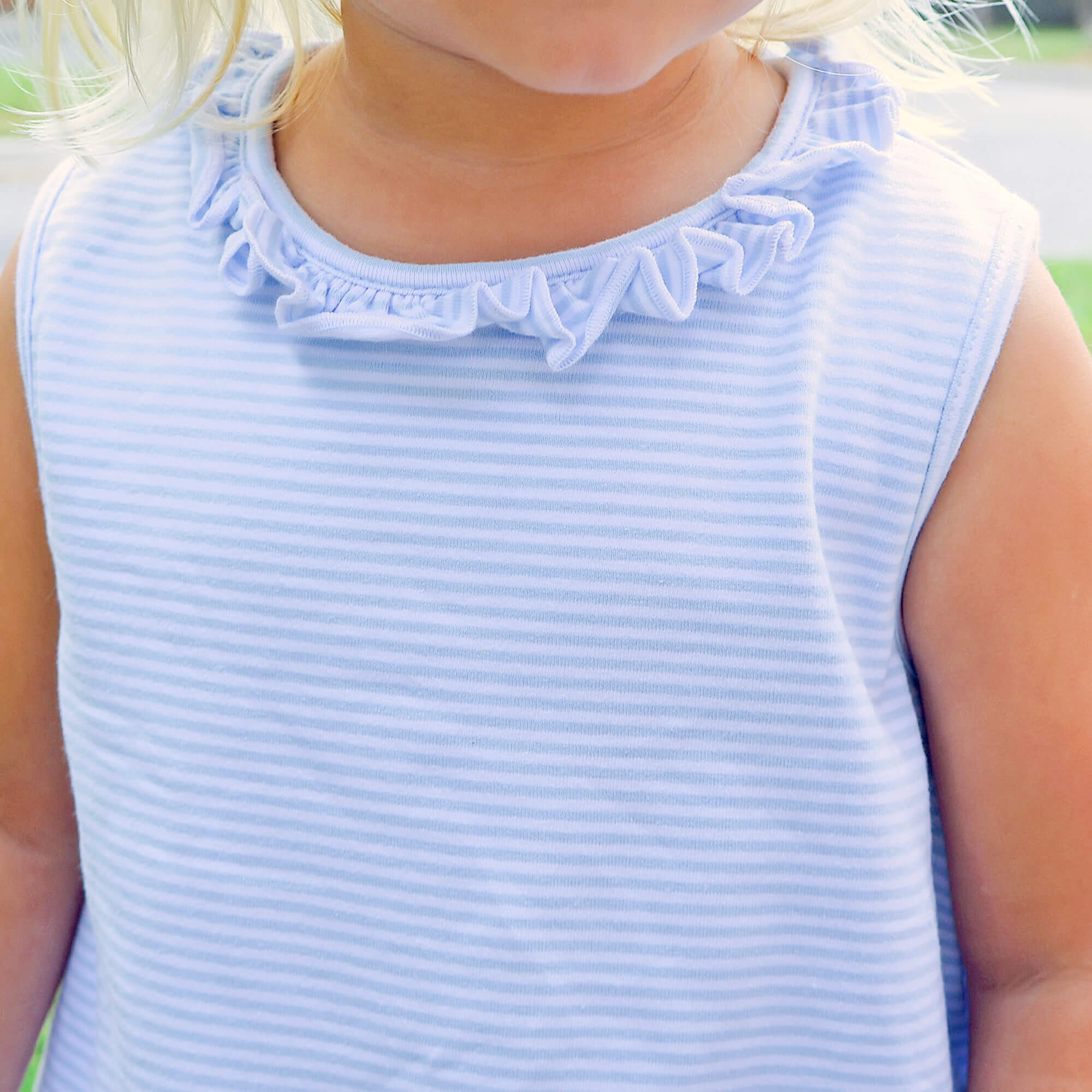 Blue Stripe Skirt Bubble - Image 3