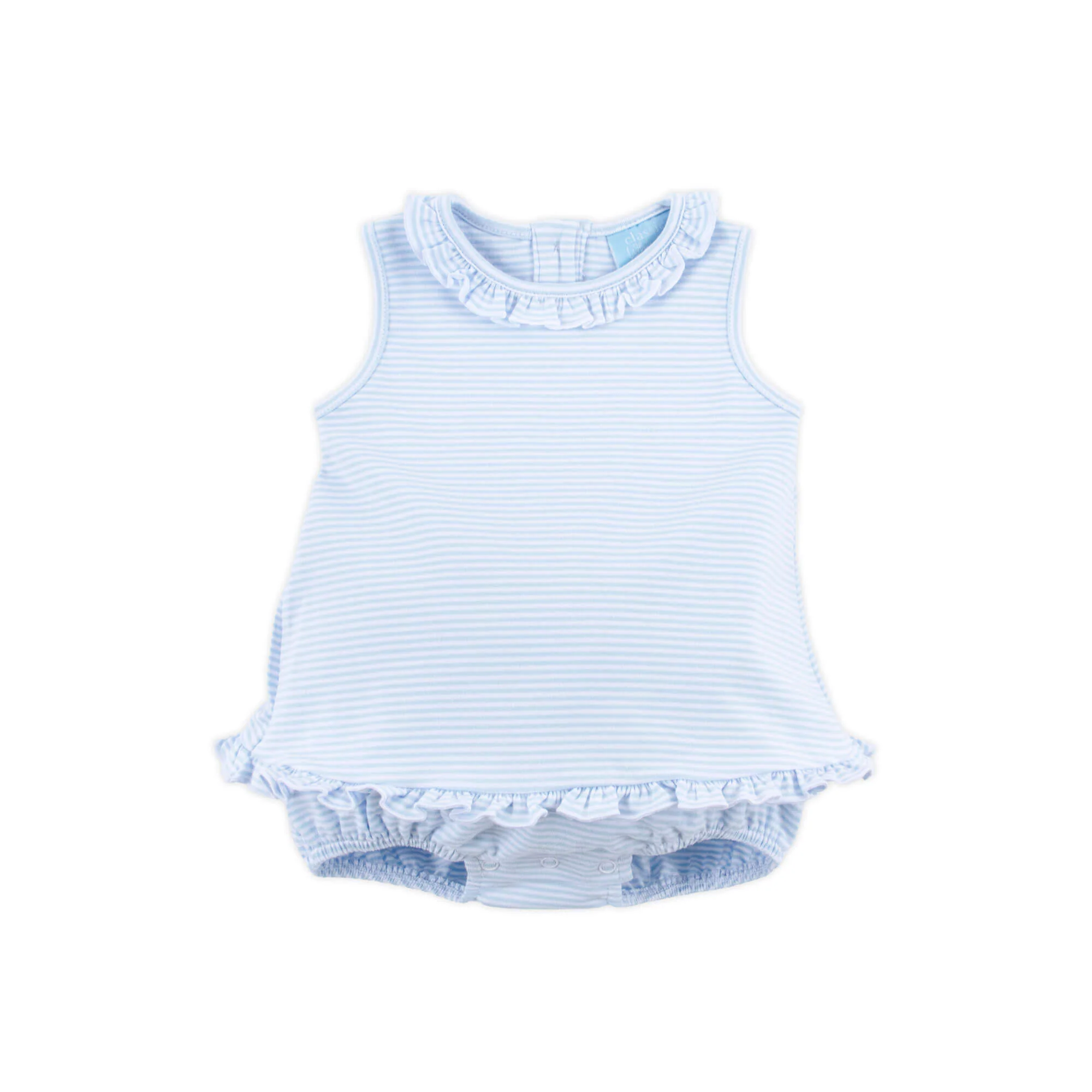 Blue Stripe Skirt Bubble - Image 4