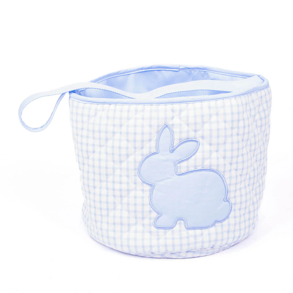 Blue Windowpane Easter Basket - Image 4