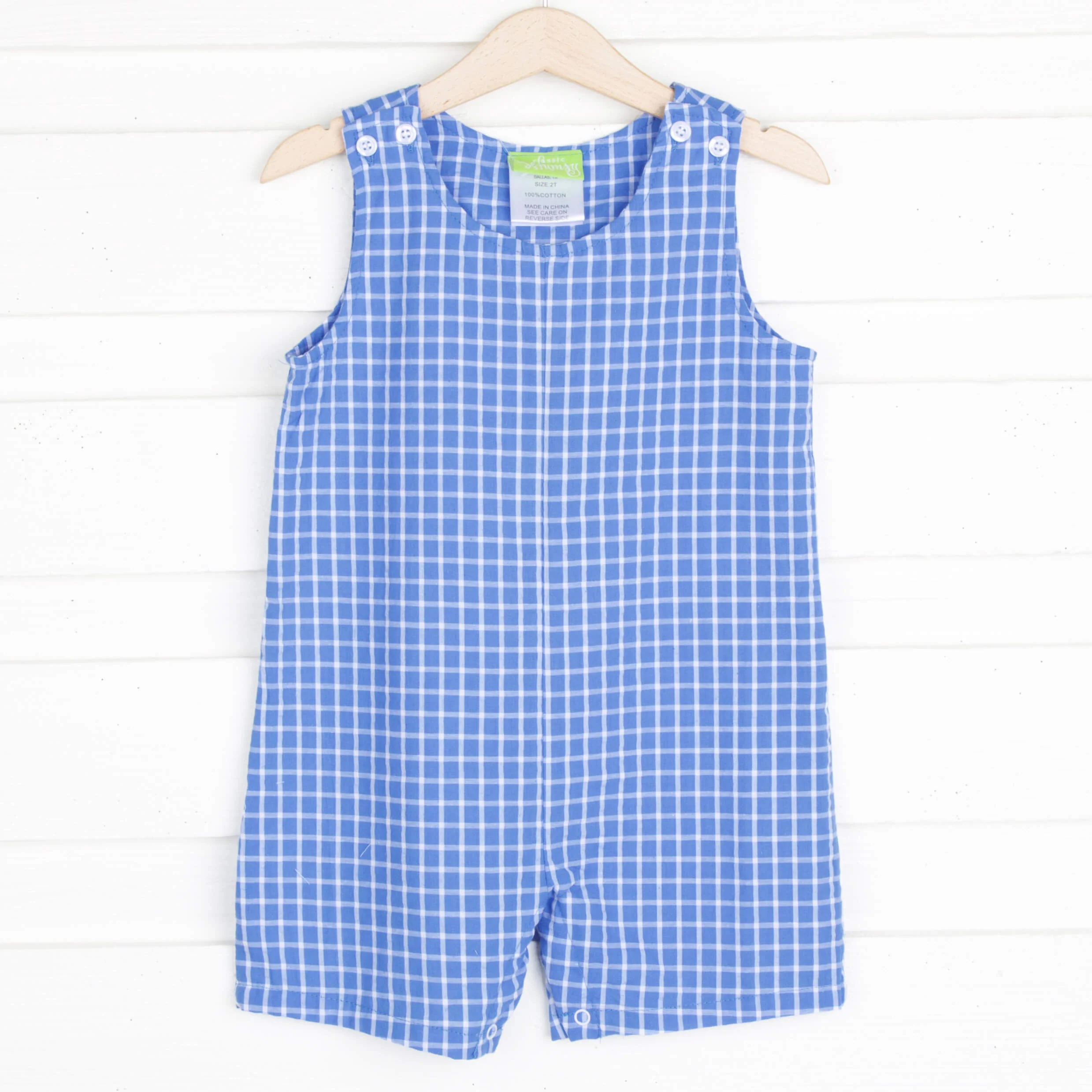 Blue Windowpane Jon Jon - Image 2