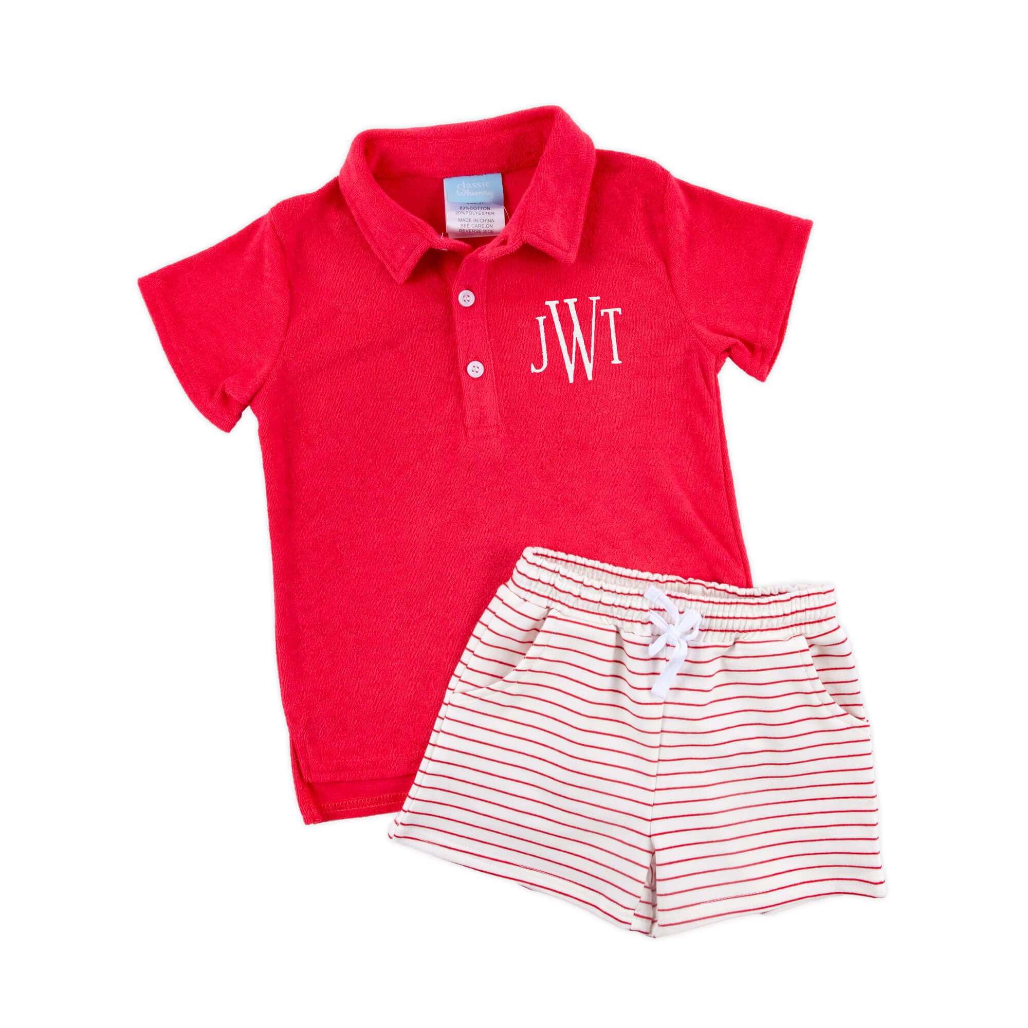 Bold, Bright and Brave Polo Short Set - Image 2