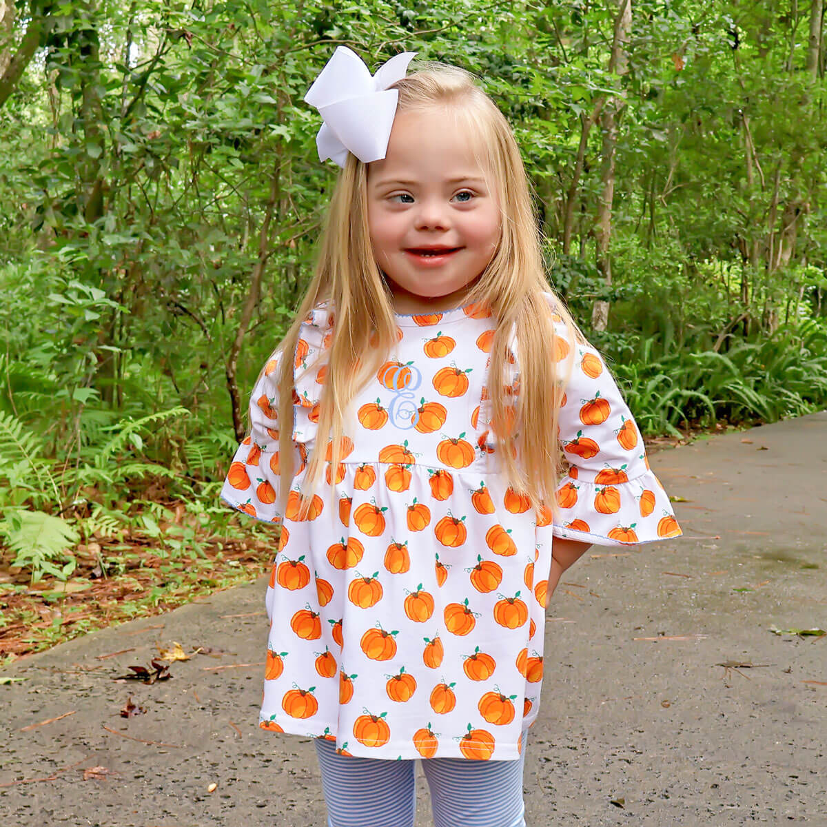 Bountiful Pumpkin Olivia Legging Set - Image 3