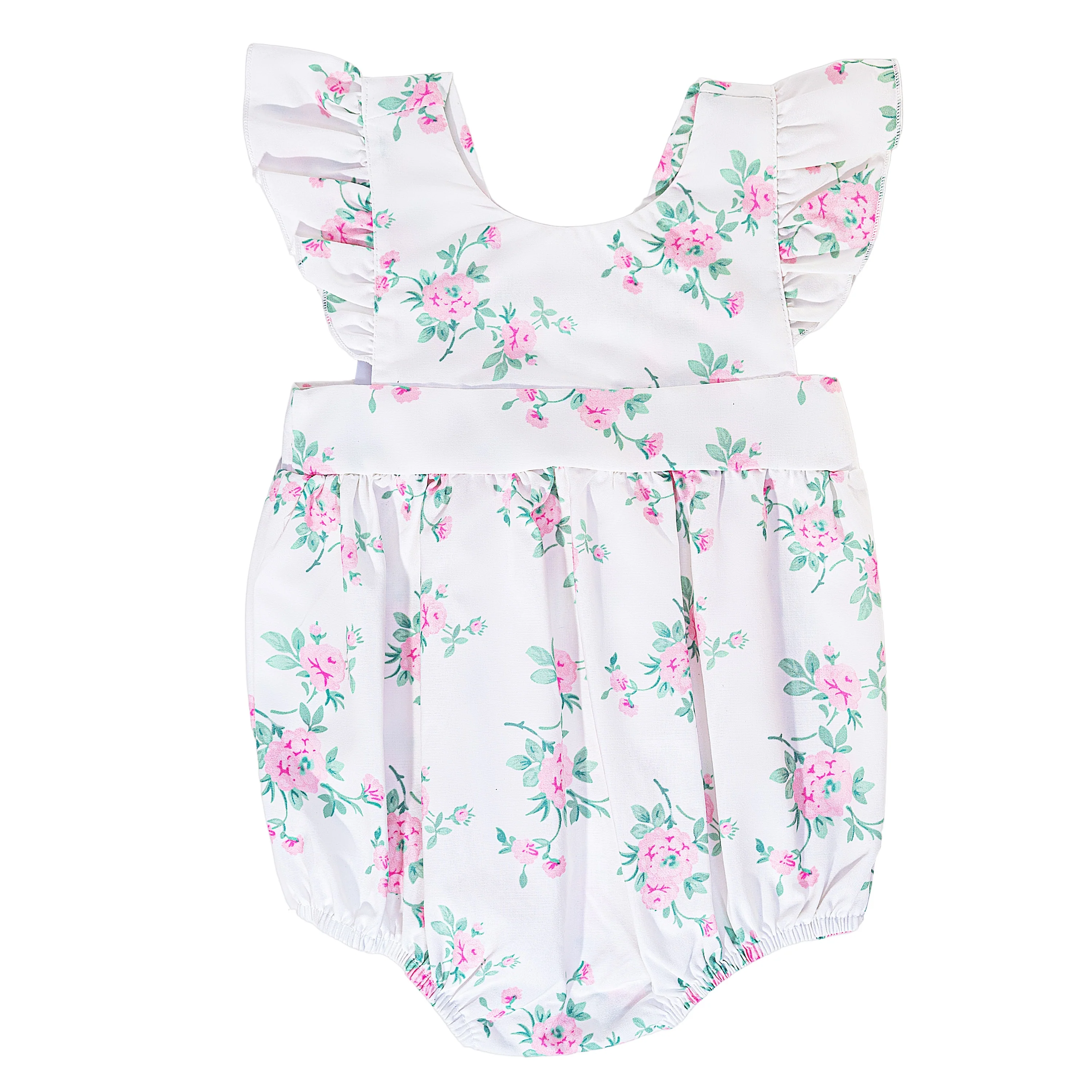 Rose Print Angel Sleeve Bubble - Image 2