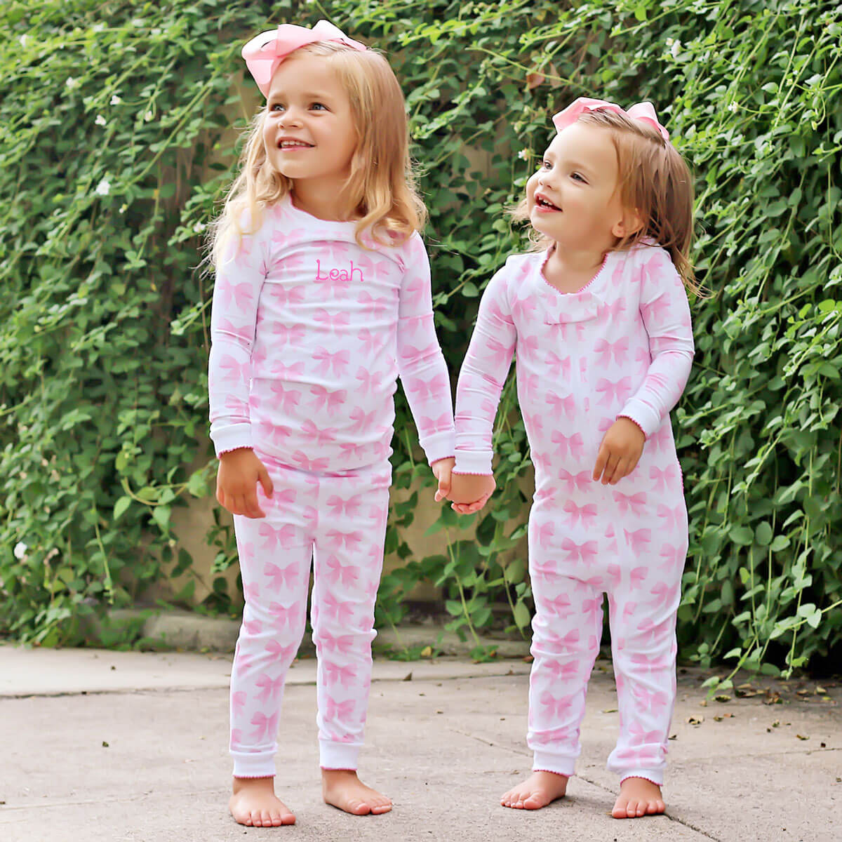 Pink Bow Zip Sleeper - Image 10