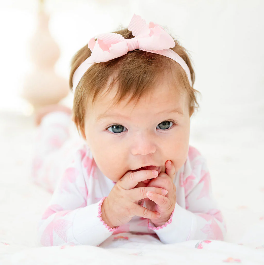 Pink Bow Zip Sleeper - Image 8
