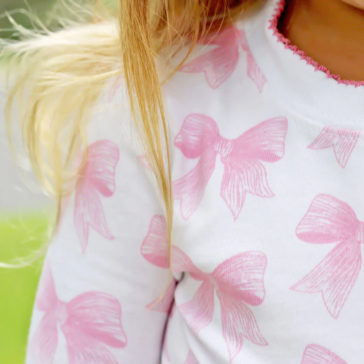 Pink Bow Pajamas - Image 2