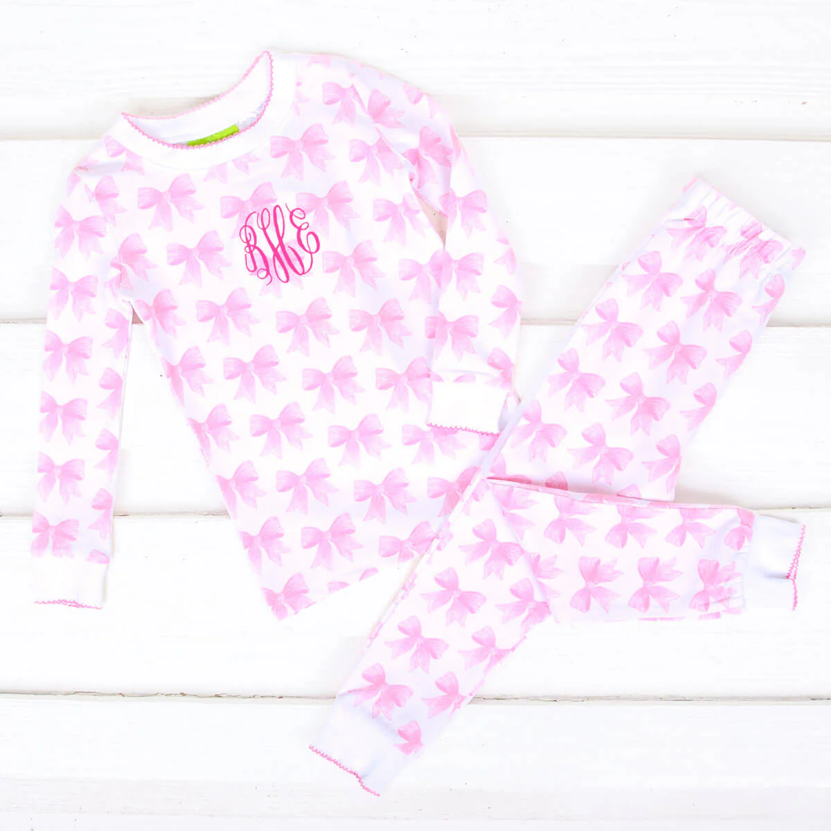 Pink Bow Pajamas - Image 3