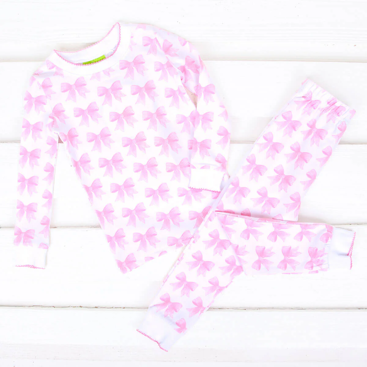 Pink Bow Pajamas - Image 9