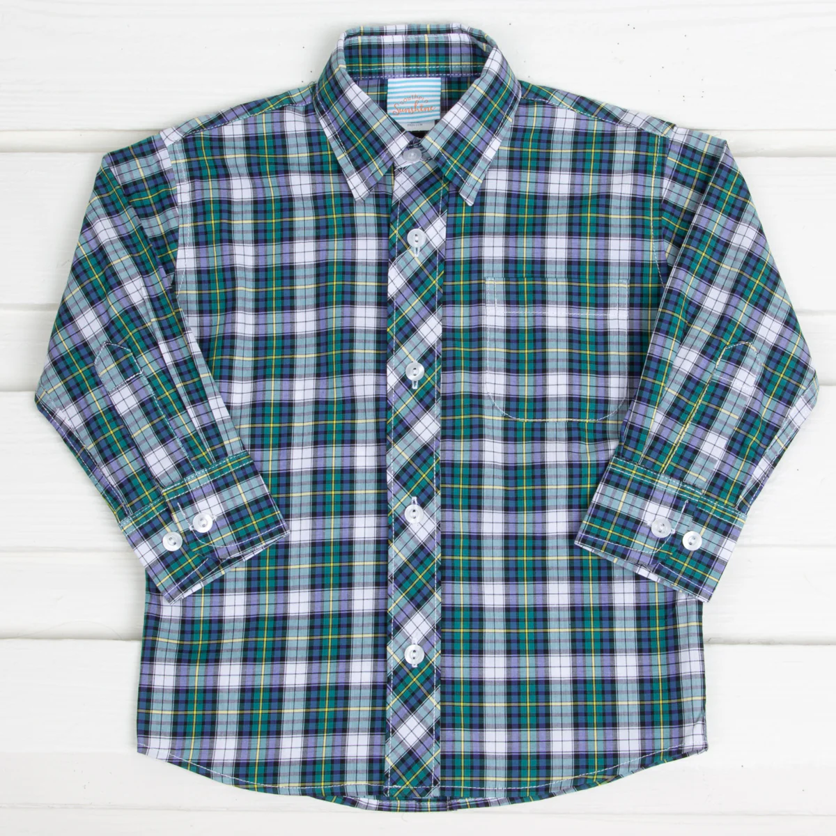 Brighton Plaid Button Down Shirt - Image 3