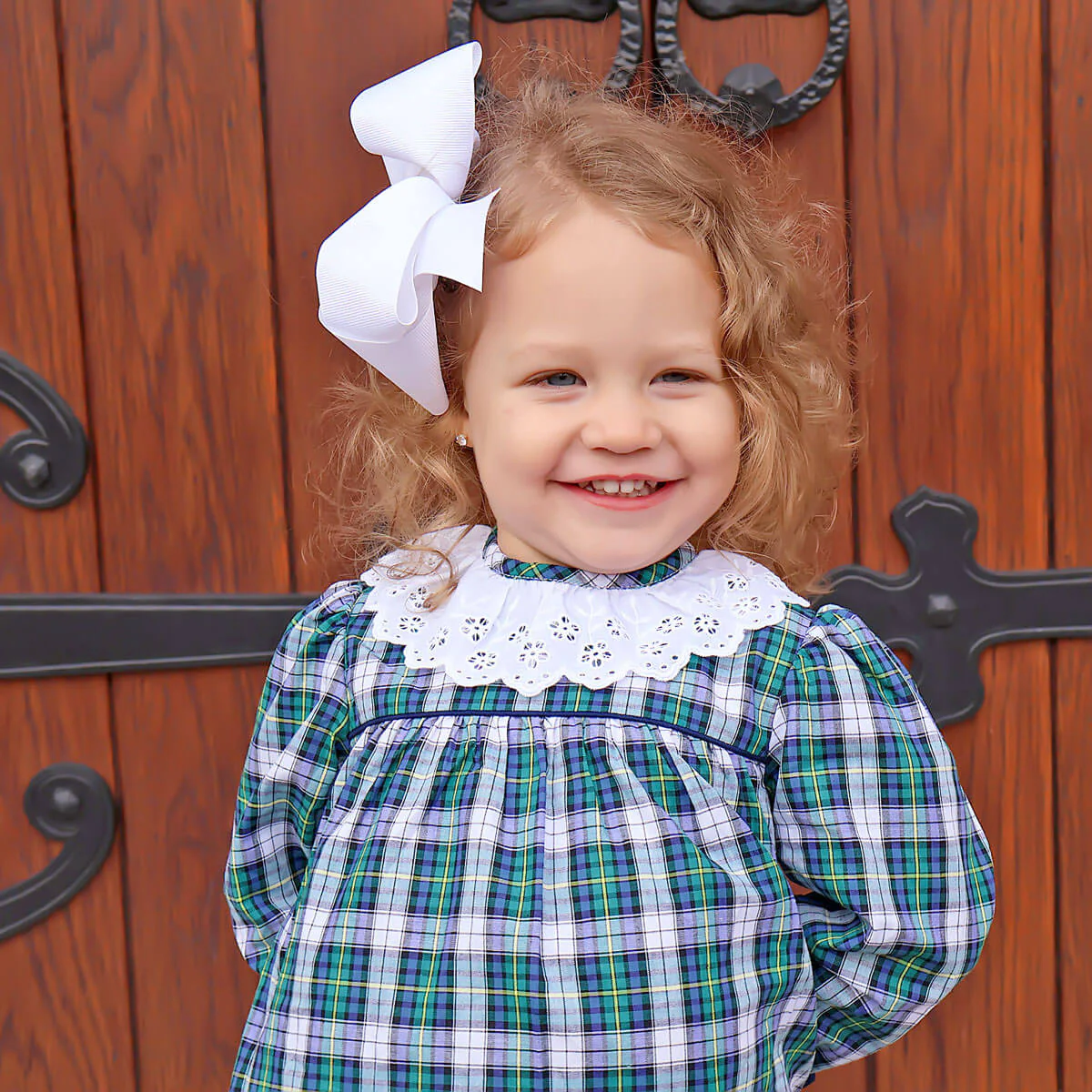 Brighton Plaid Virginia Bloomer Set - Image 2