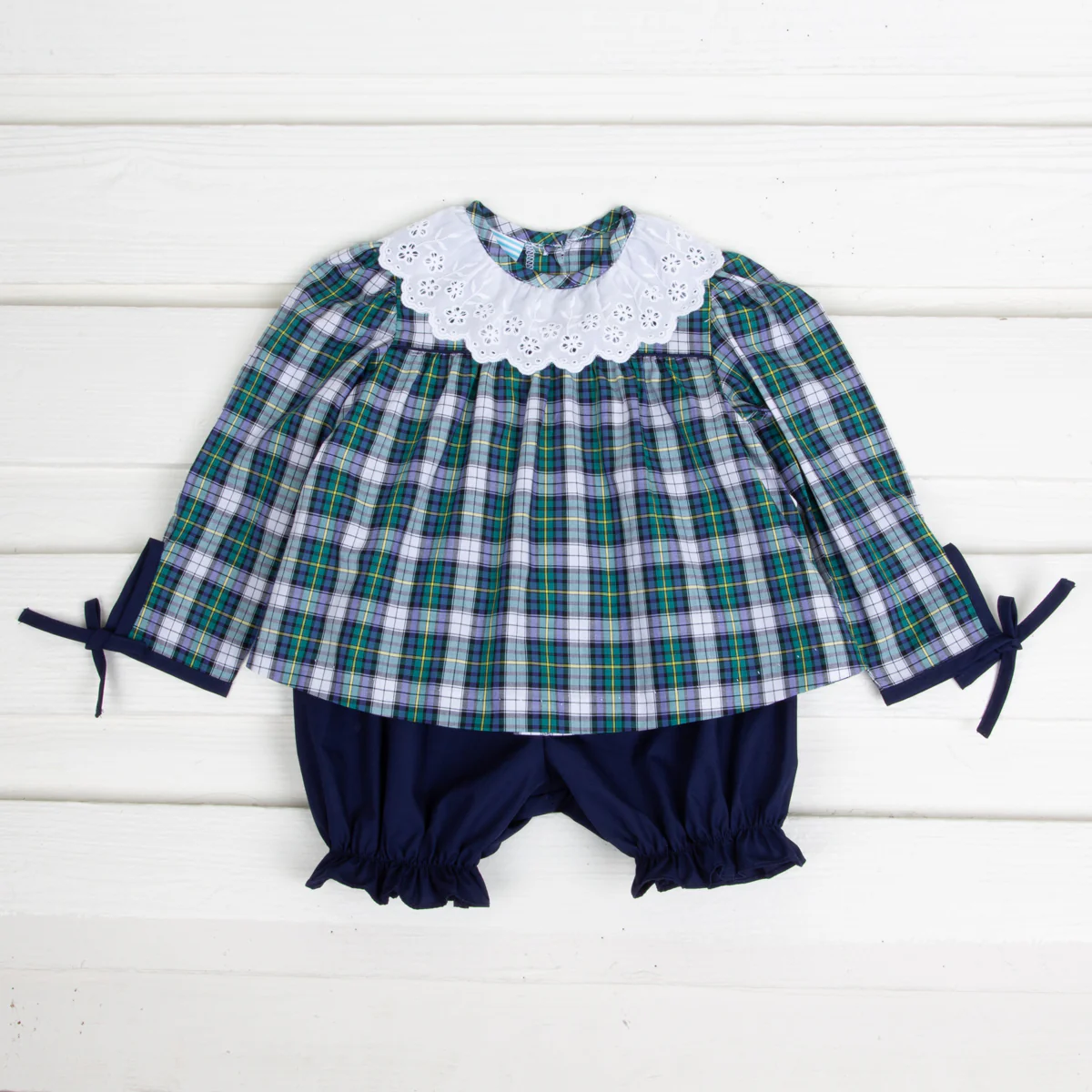 Brighton Plaid Virginia Bloomer Set - Image 3