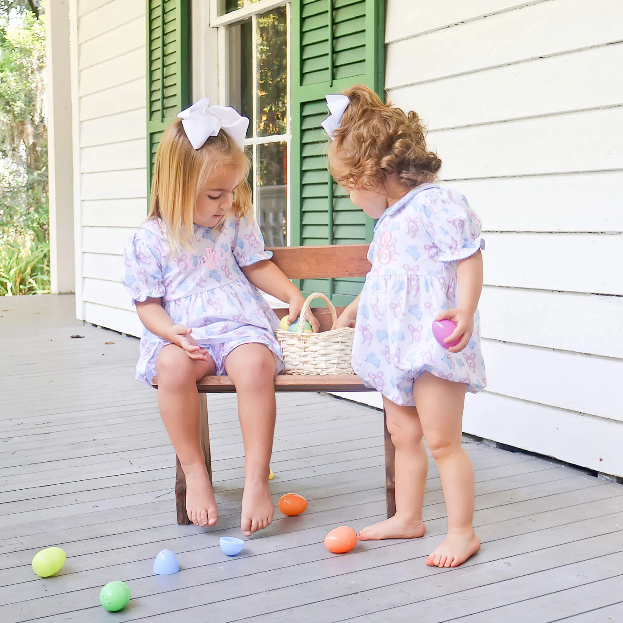 Bunnies & Bows Riley Bloomer Set - Image 5