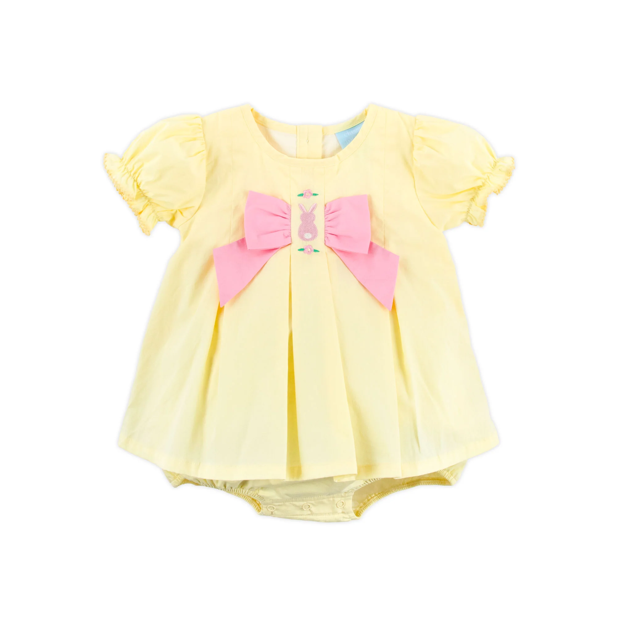 Bunny & Flowers Yellow Isabella Skirt Bubble - Image 2
