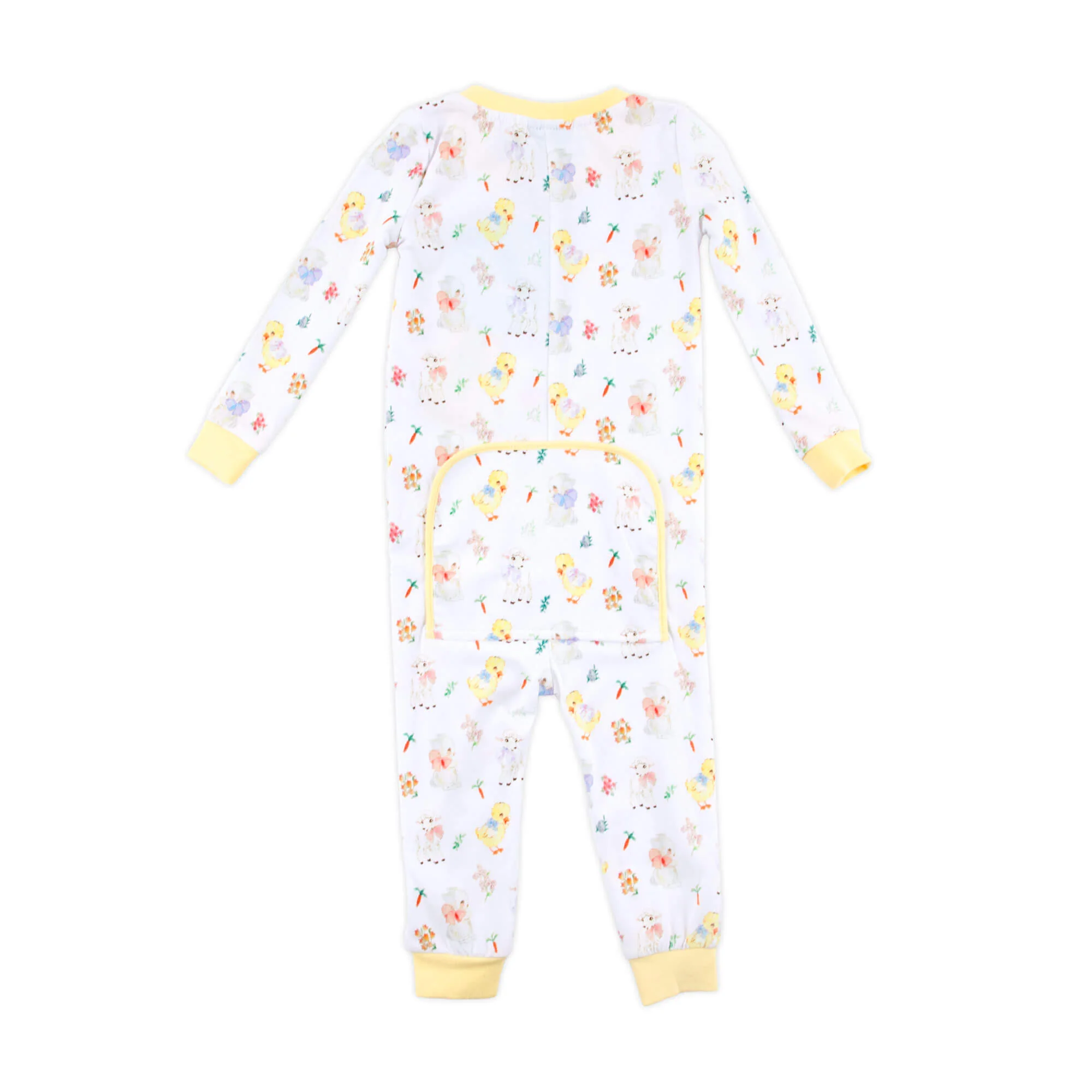 Bunny & Friends Yellow Zip Sleeper - Image 7