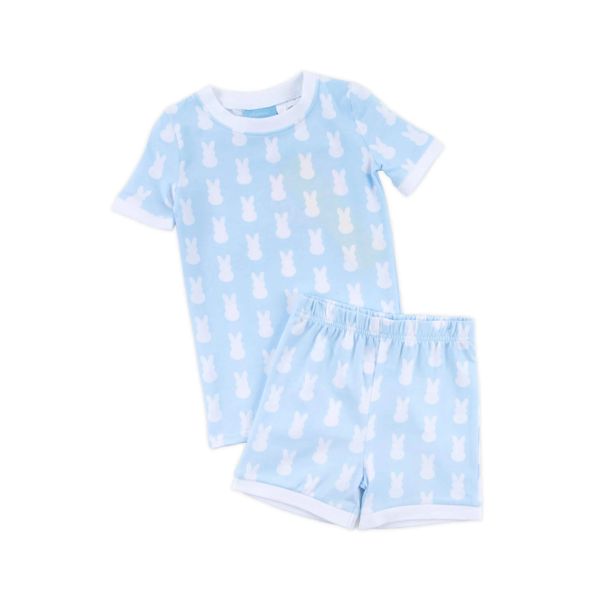 Bunny Peeps Light Blue Short Pajamas - Image 5