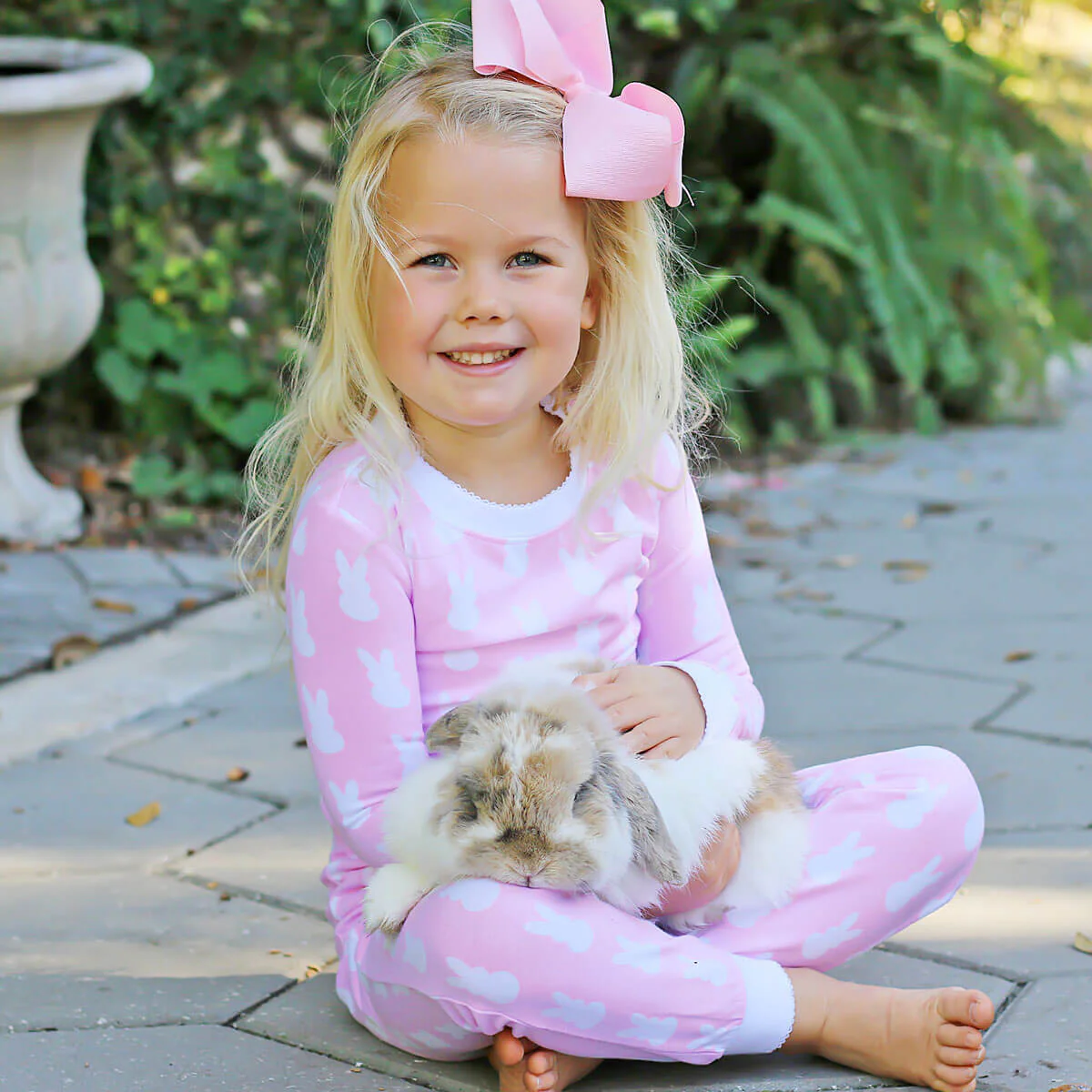 Bunny Peeps Pink Pajamas - Image 5