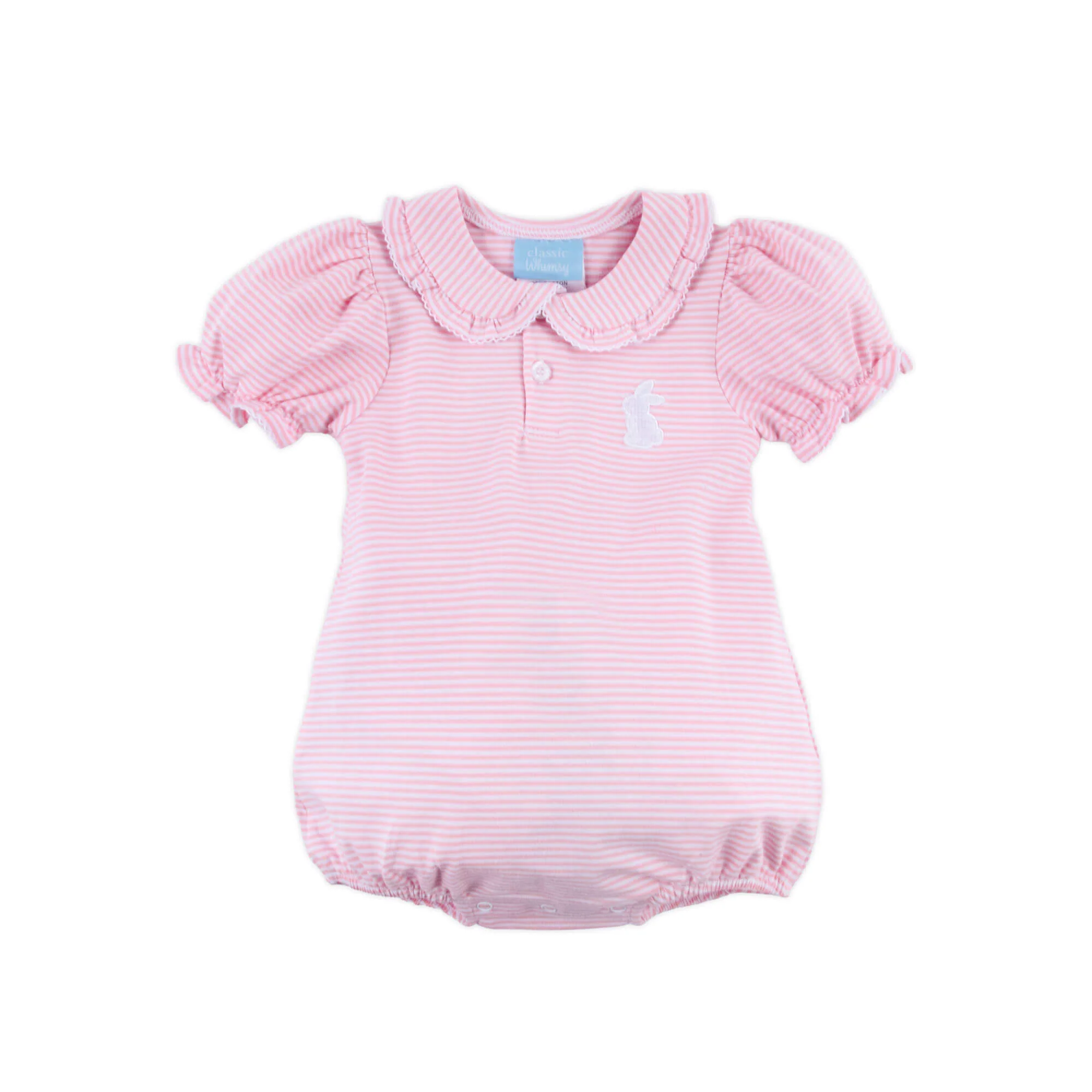 Bunny Pink Stripe Ruth Bubble - Image 3