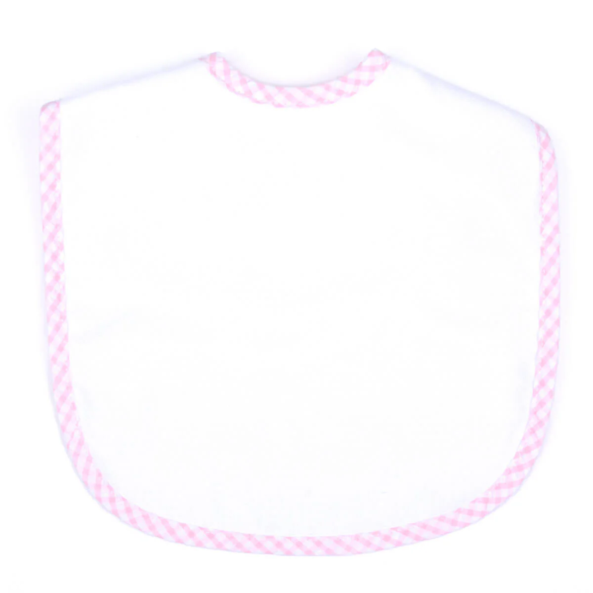 Big Check Burp Cloth Bib - Image 2