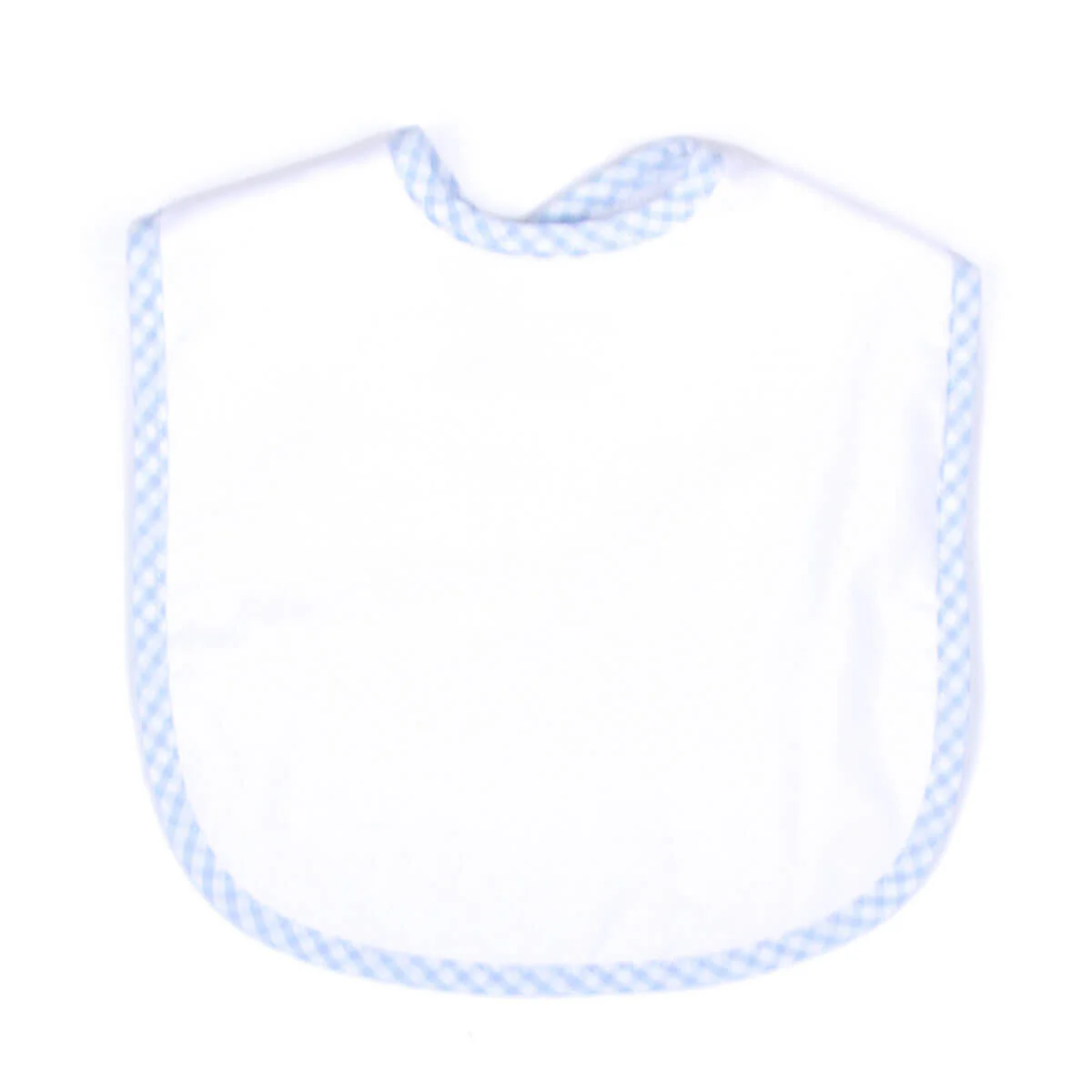 Big Check Burp Cloth Bib - Image 3