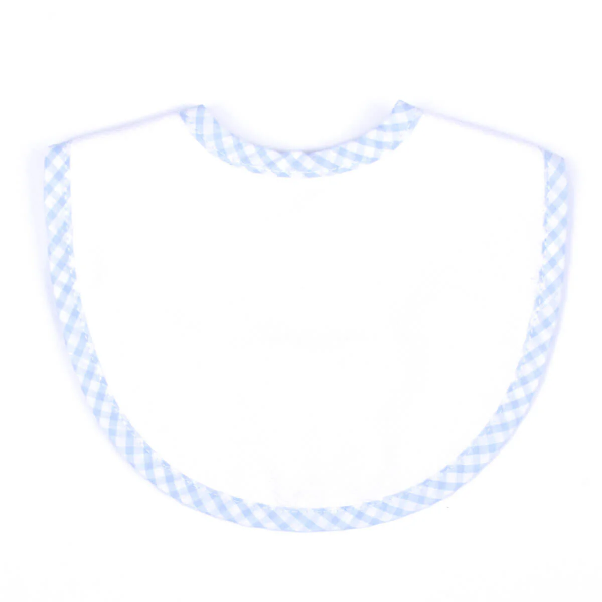 Big Check Burp Cloth Bib - Image 5