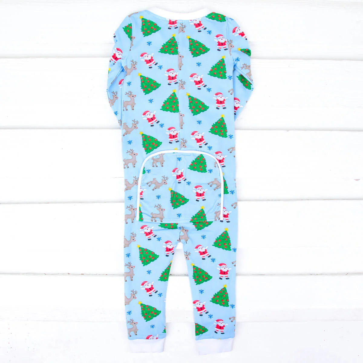 Christmas Cheer Blue Zip Sleeper - Image 7