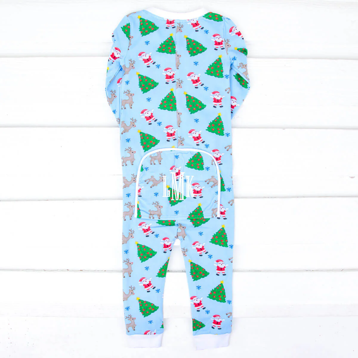 Christmas Cheer Blue Zip Sleeper - Image 8