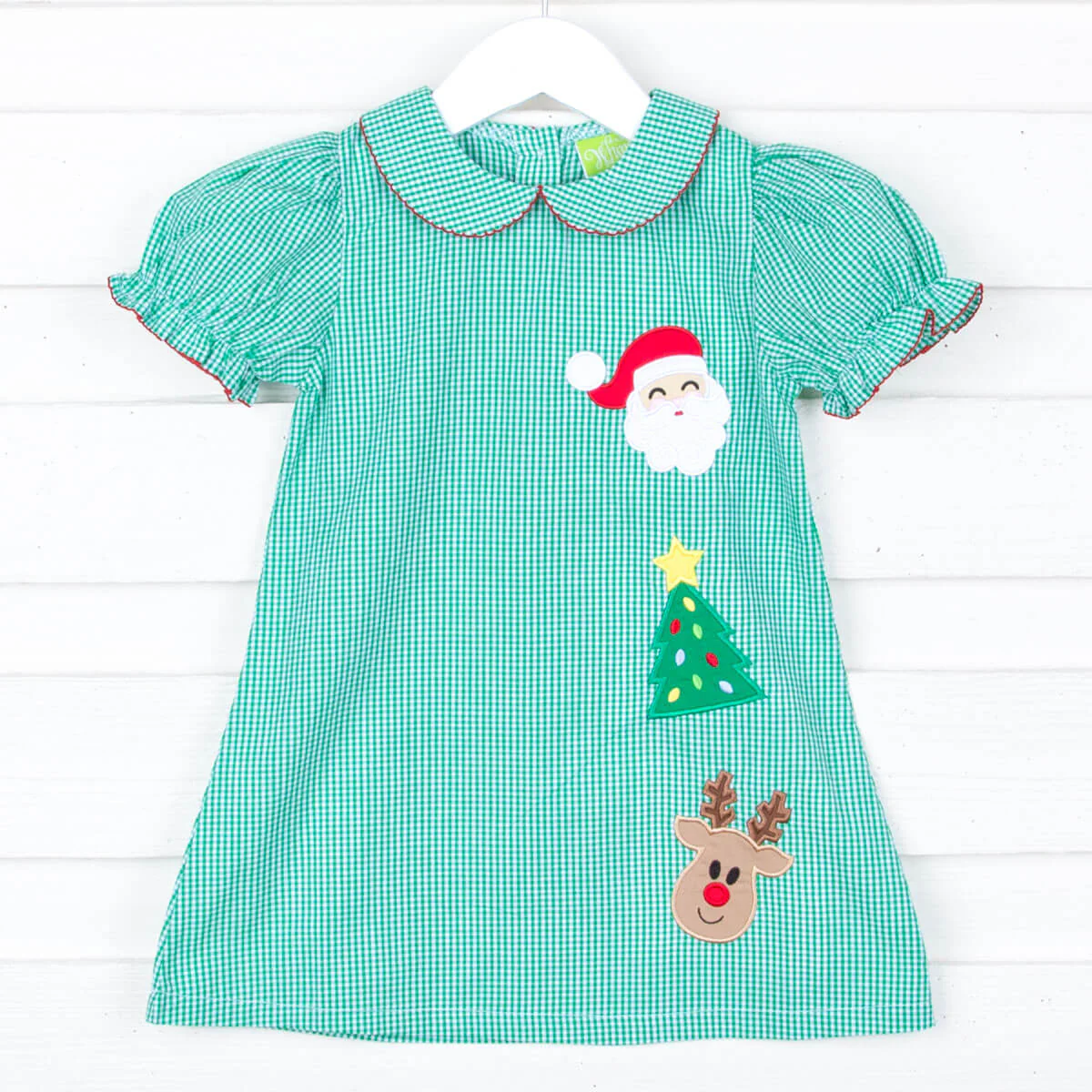 Christmas Cheer Green Sally Dress - Image 3