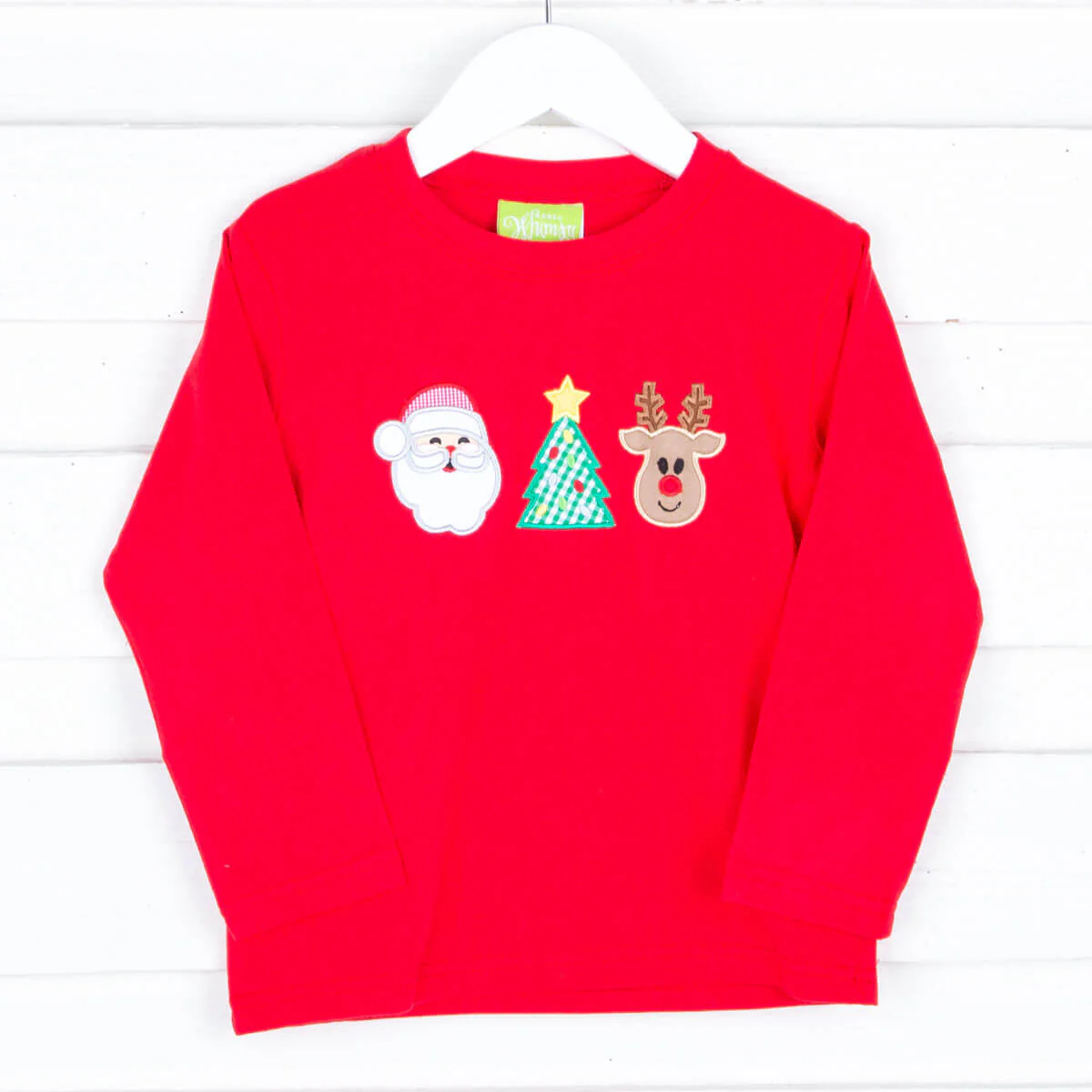 Christmas Cheer Red Long Sleeve Shirt - Image 2