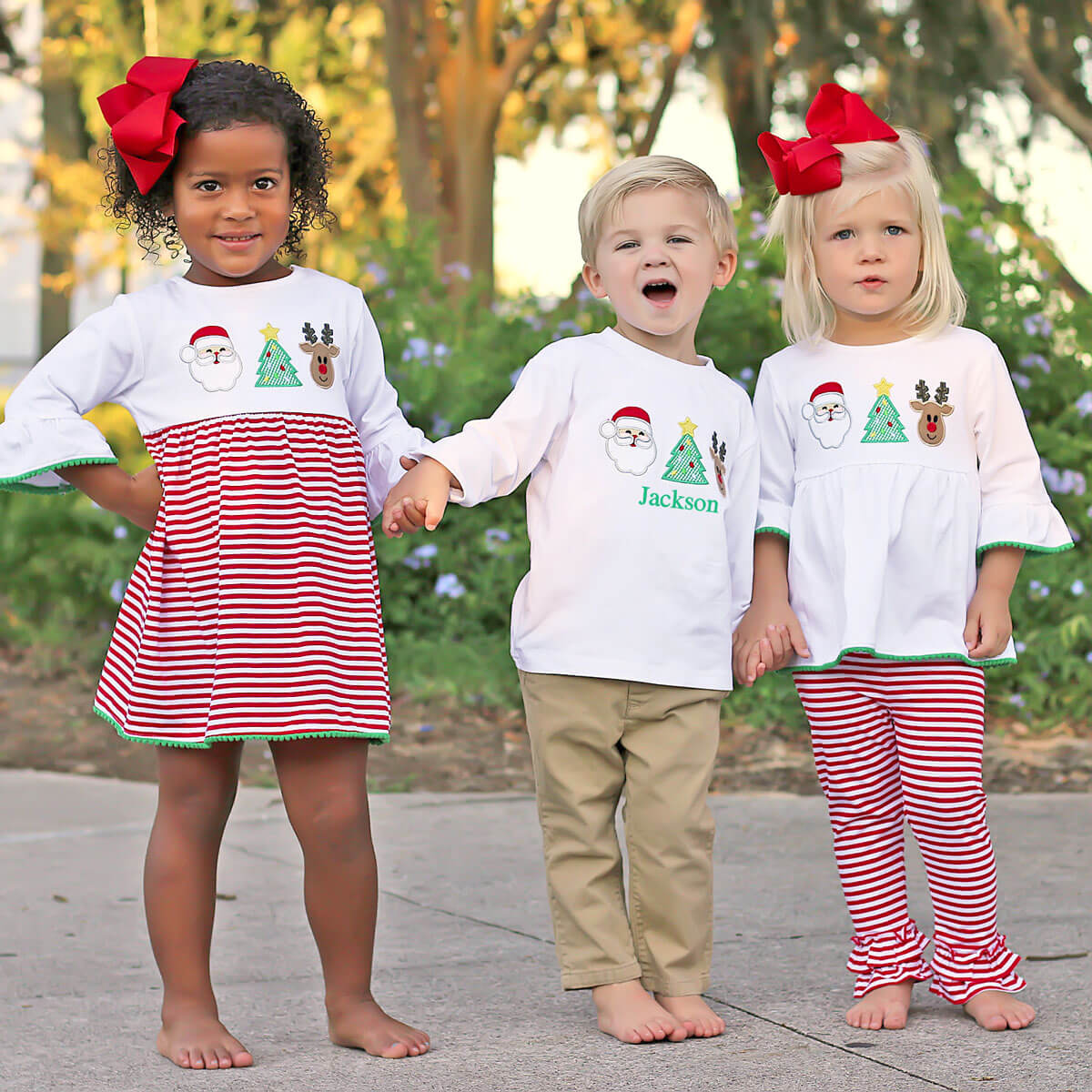 Christmas Cheer White Long Sleeve Shirt - Image 4
