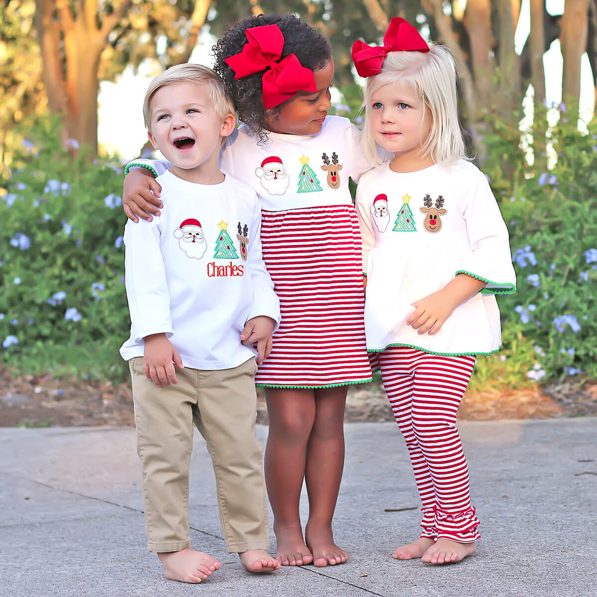 Christmas Cheer White Long Sleeve Shirt - Image 5