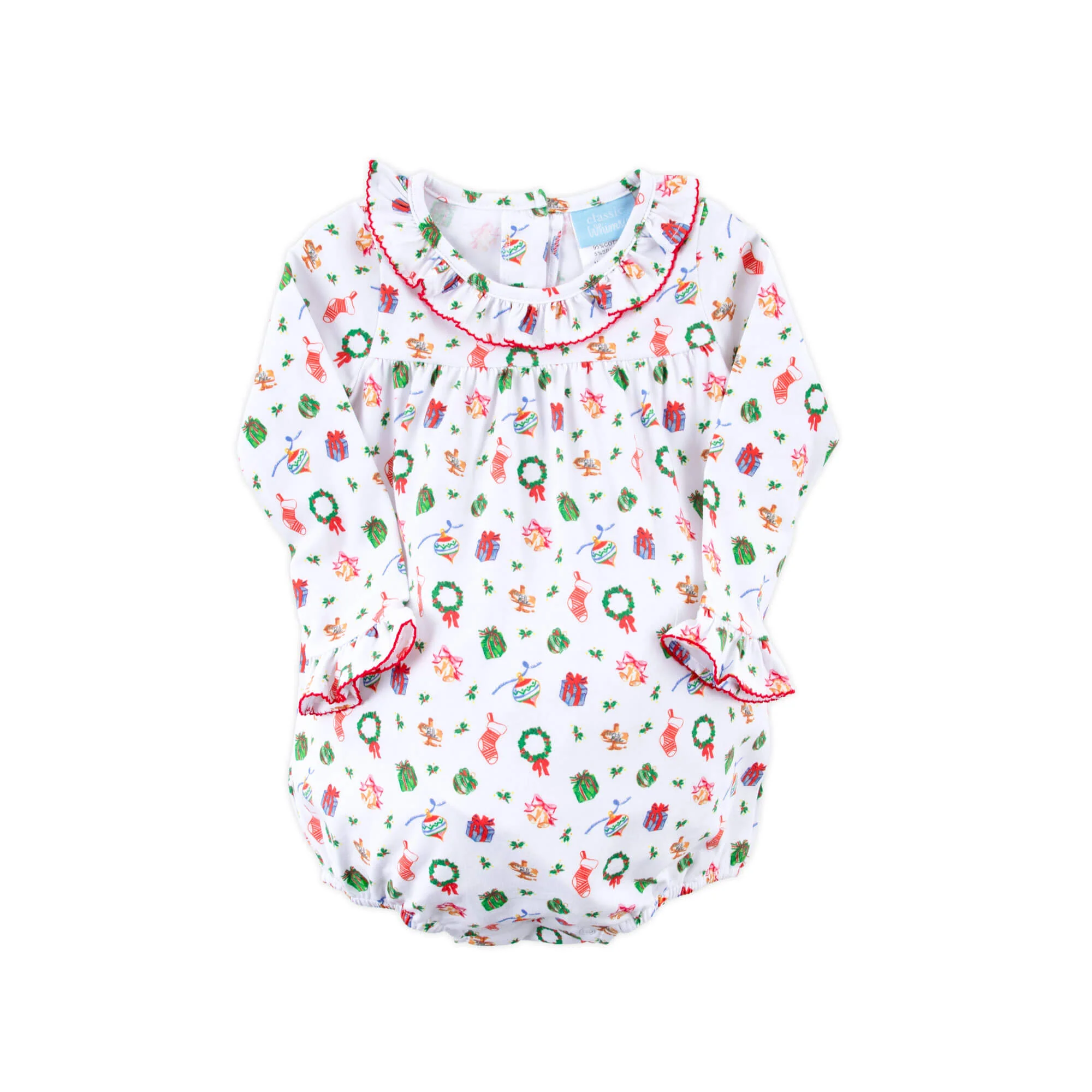Christmas Delights Ruffle Collared Bubble - Image 2