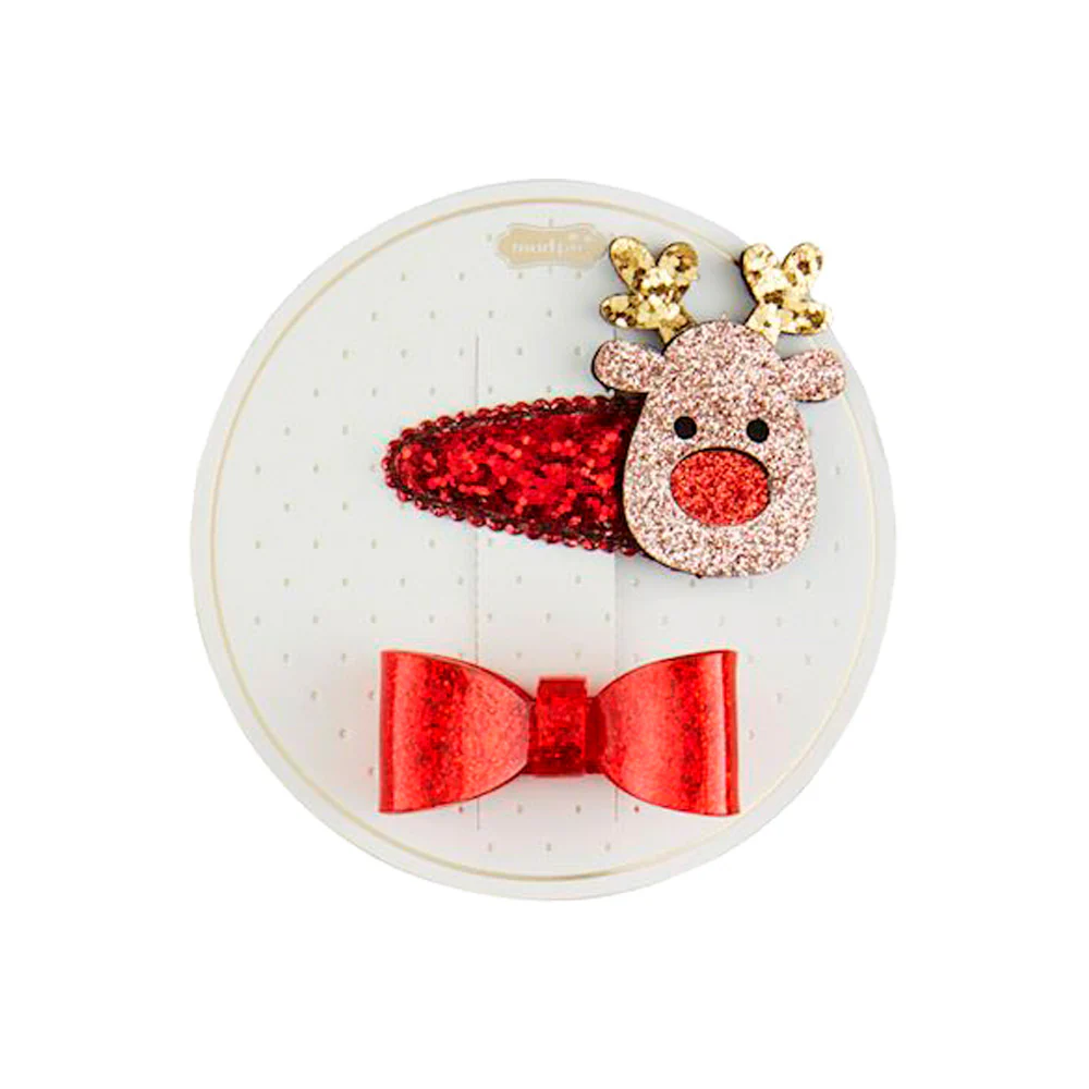 Christmas Hair Clip Set - Image 2