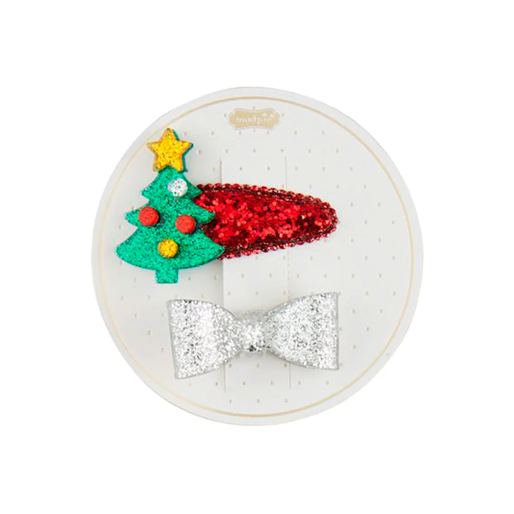 Christmas Hair Clip Set - Image 3