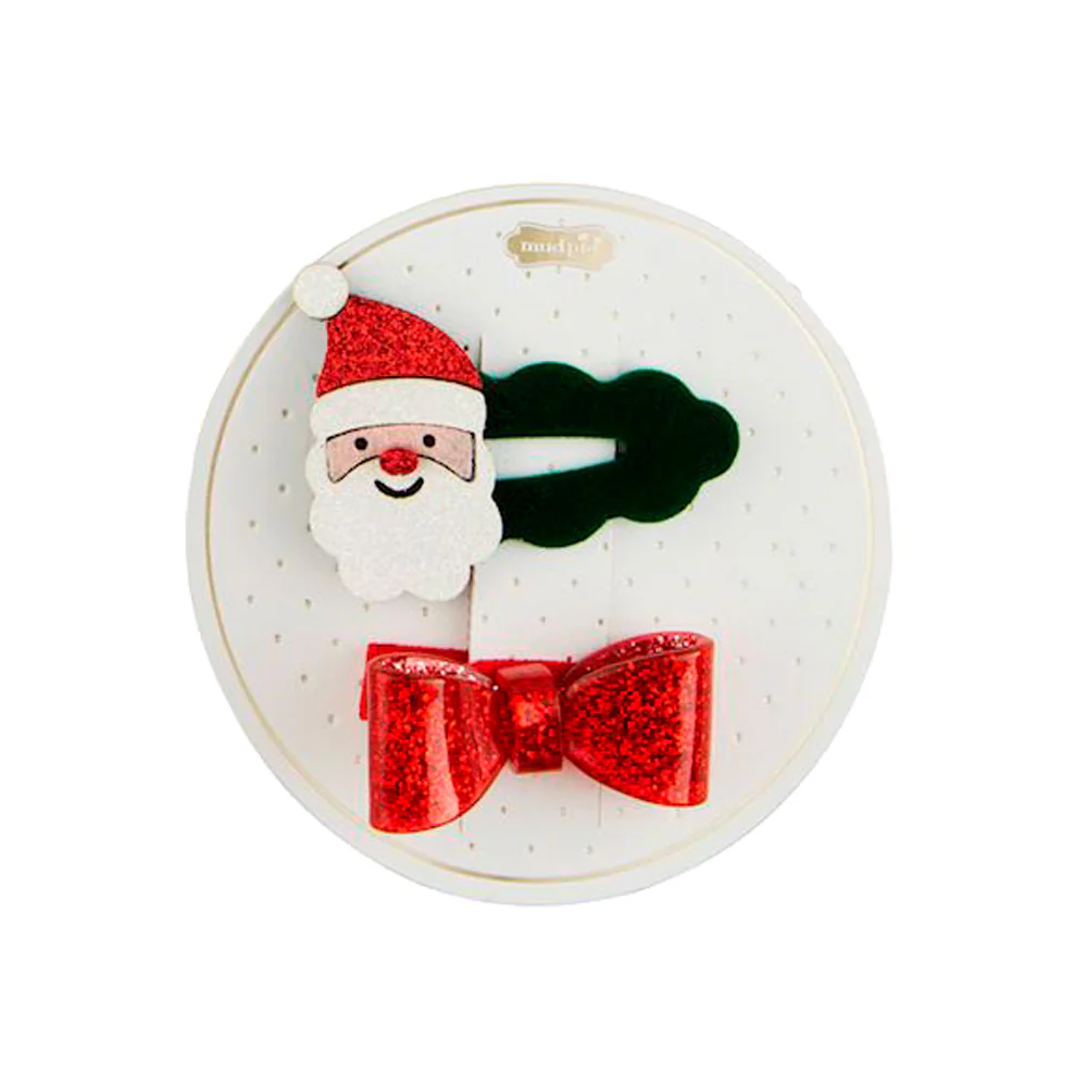 Christmas Hair Clip Set - Image 4