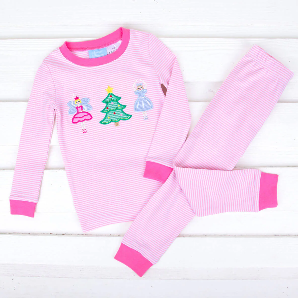 Nutcracker Pink Stripe Pajamas - Image 2