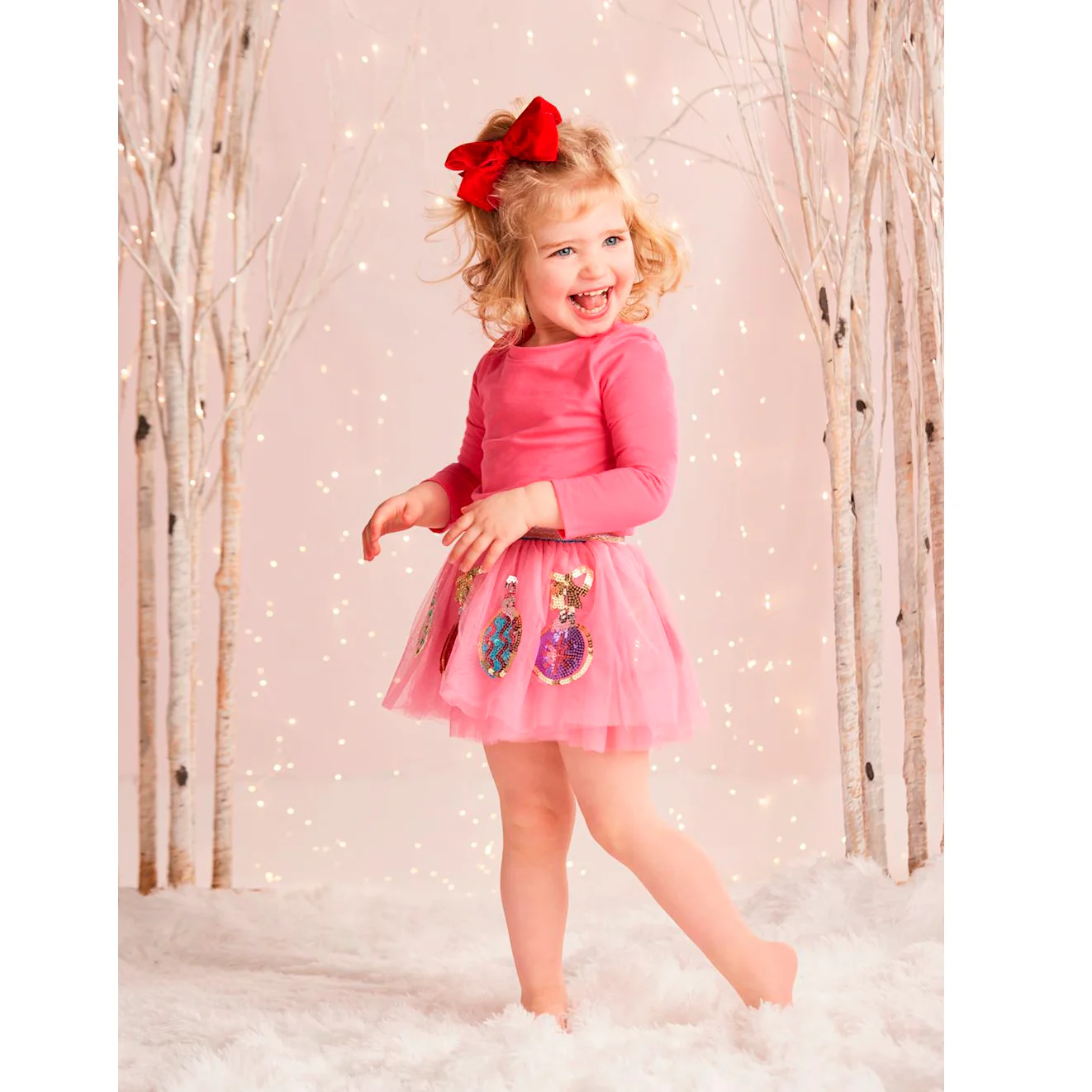 Christmas Sequin Tutu Skirt - Image 2