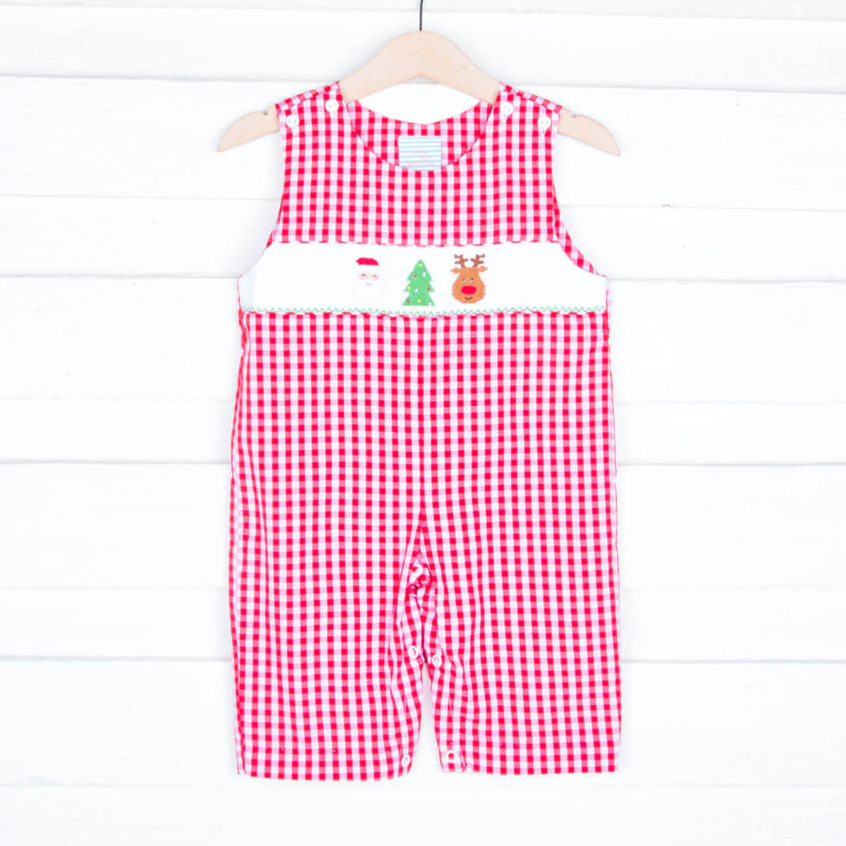 Christmas Smocked Longall - Image 2