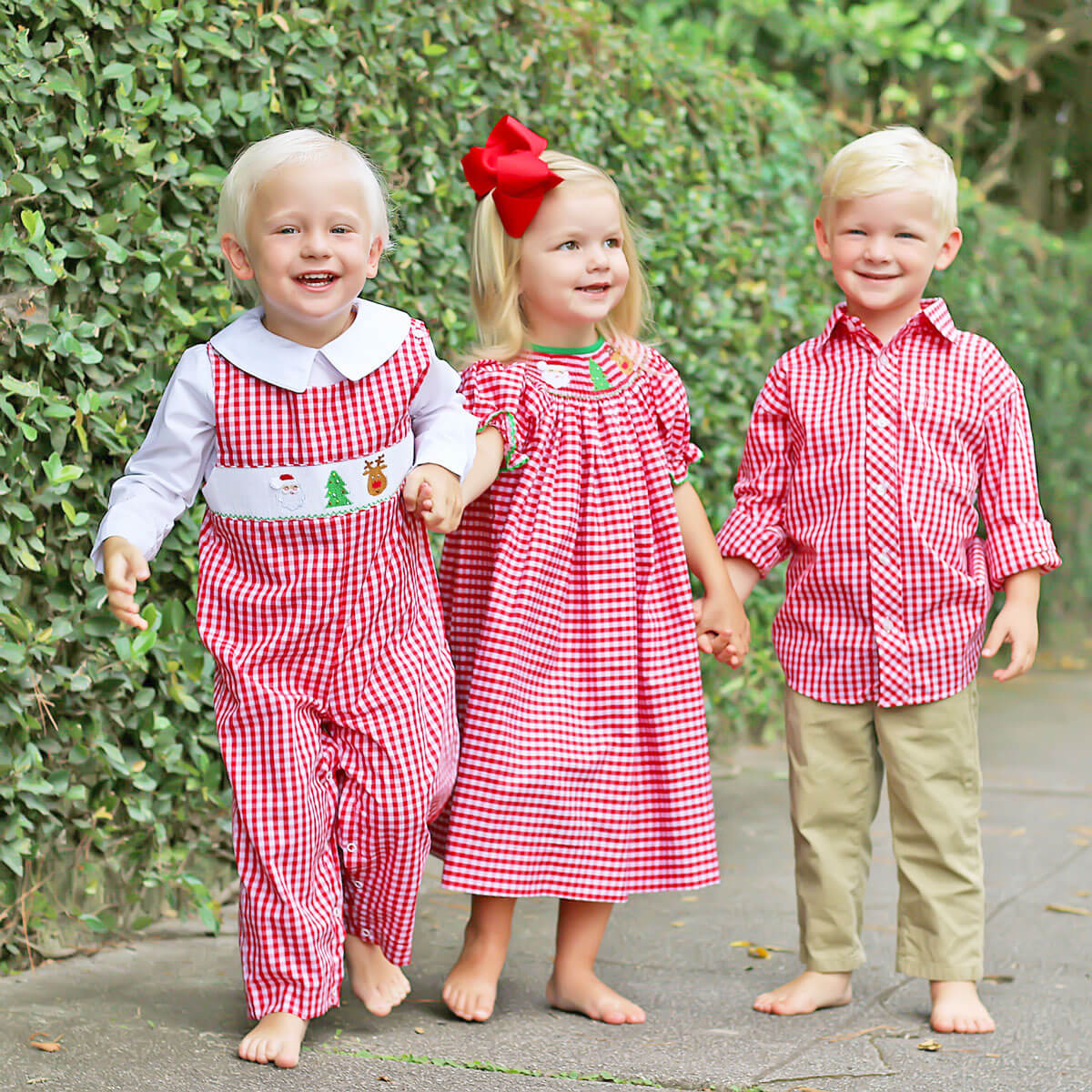 Christmas Smocked Longall - Image 4