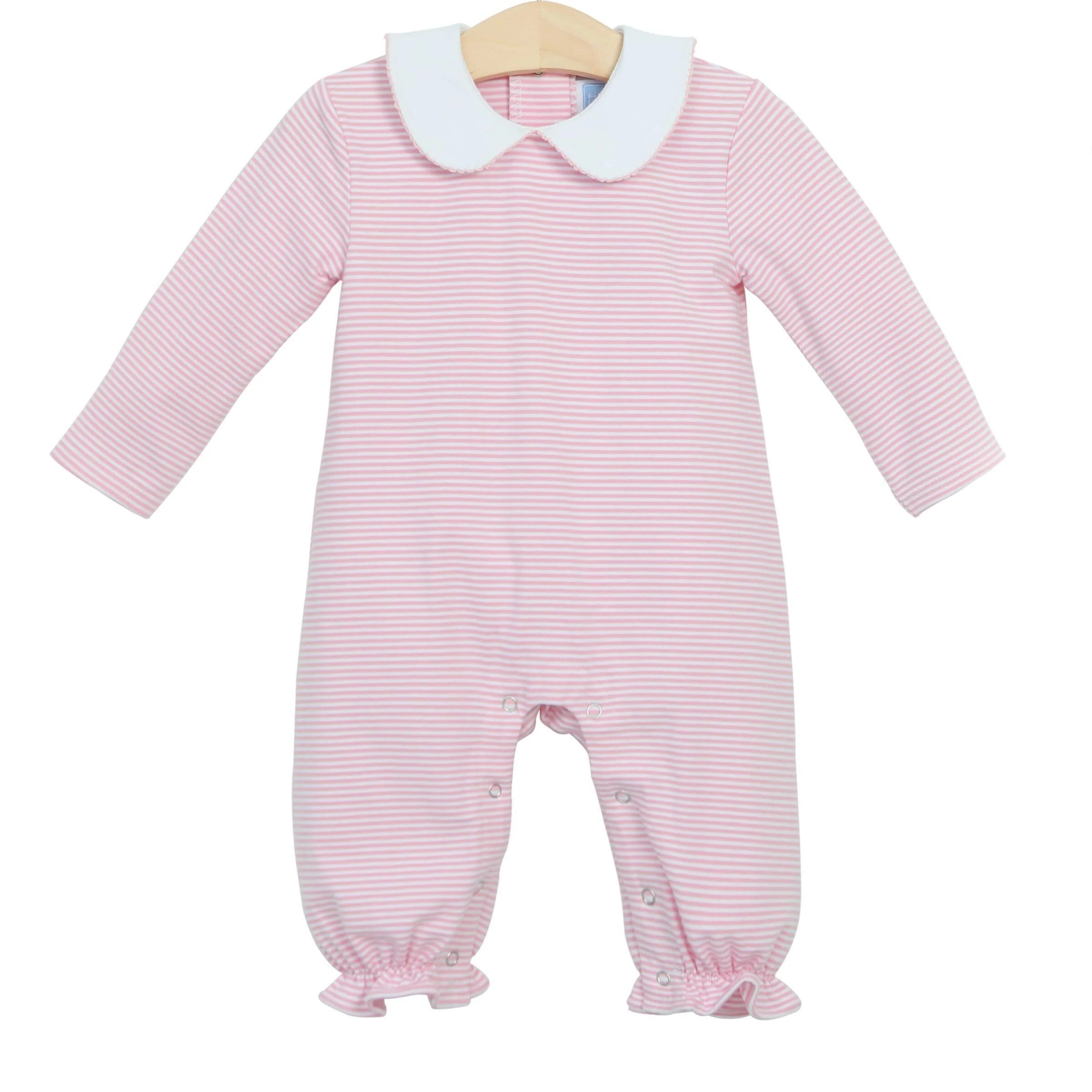 Claire Knit Stripe Romper - Image 3