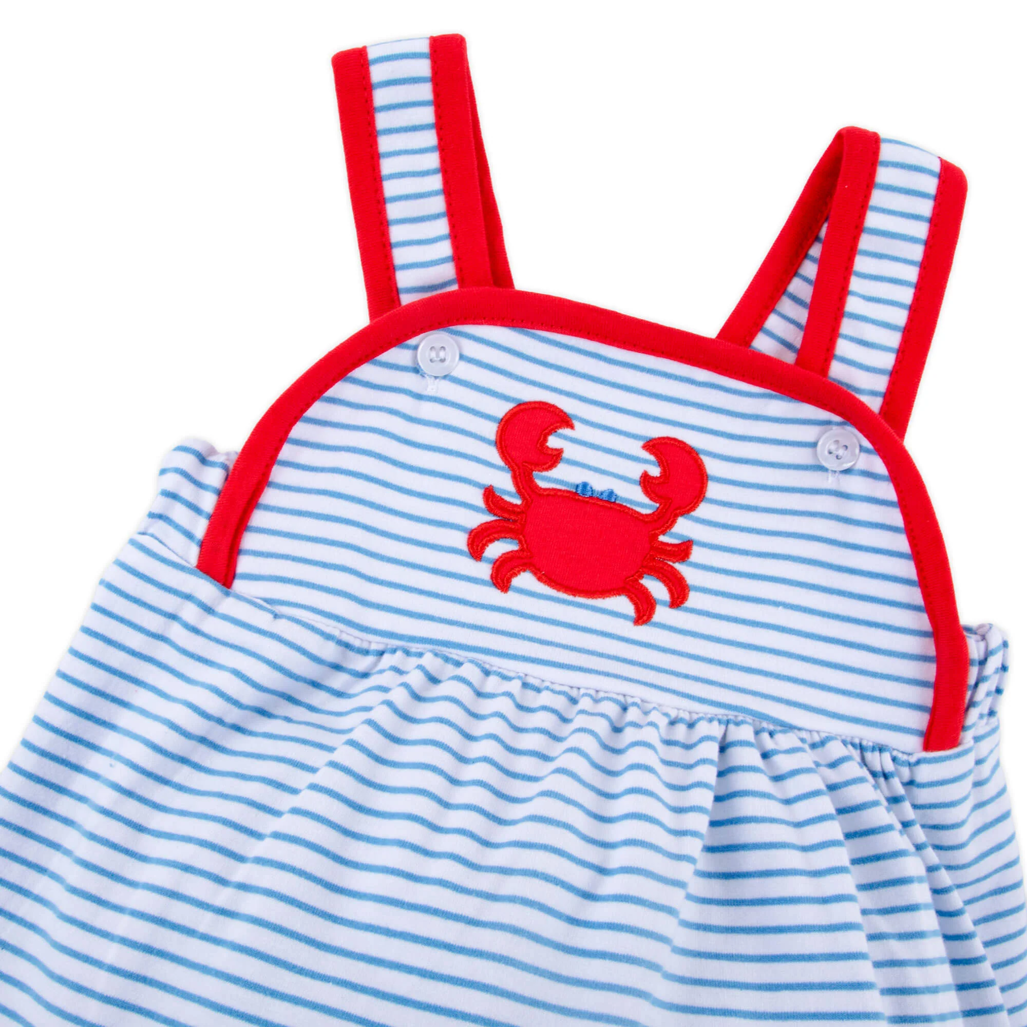 Coastal Crab Blue Stripe Skyler Bubble - Image 3